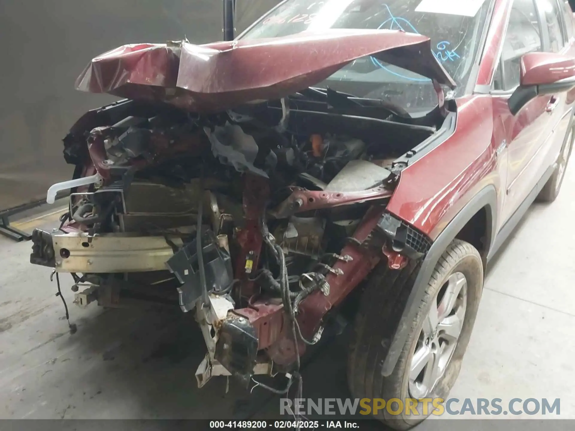 6 fotografías del automóvil dañado 4T3D6RFV6MU056128 TOYOTA RAV4 HYBRID 2021