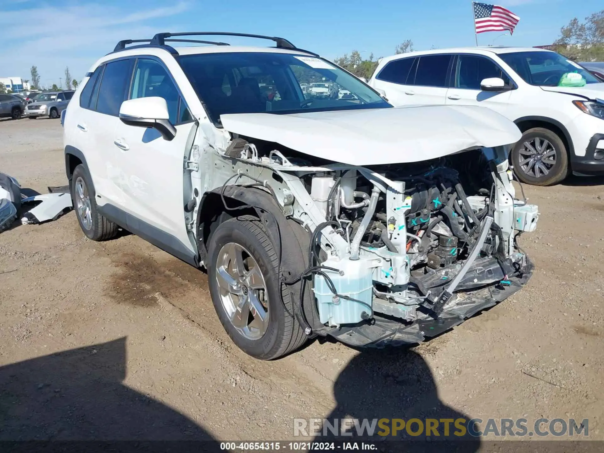 1 fotografías del automóvil dañado 4T3D6RFV8MU044546 TOYOTA RAV4 HYBRID 2021