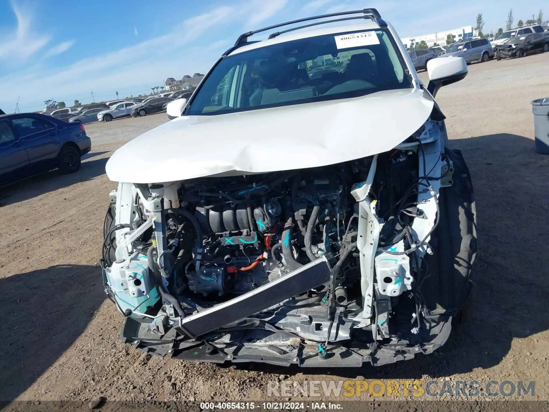 13 fotografías del automóvil dañado 4T3D6RFV8MU044546 TOYOTA RAV4 HYBRID 2021