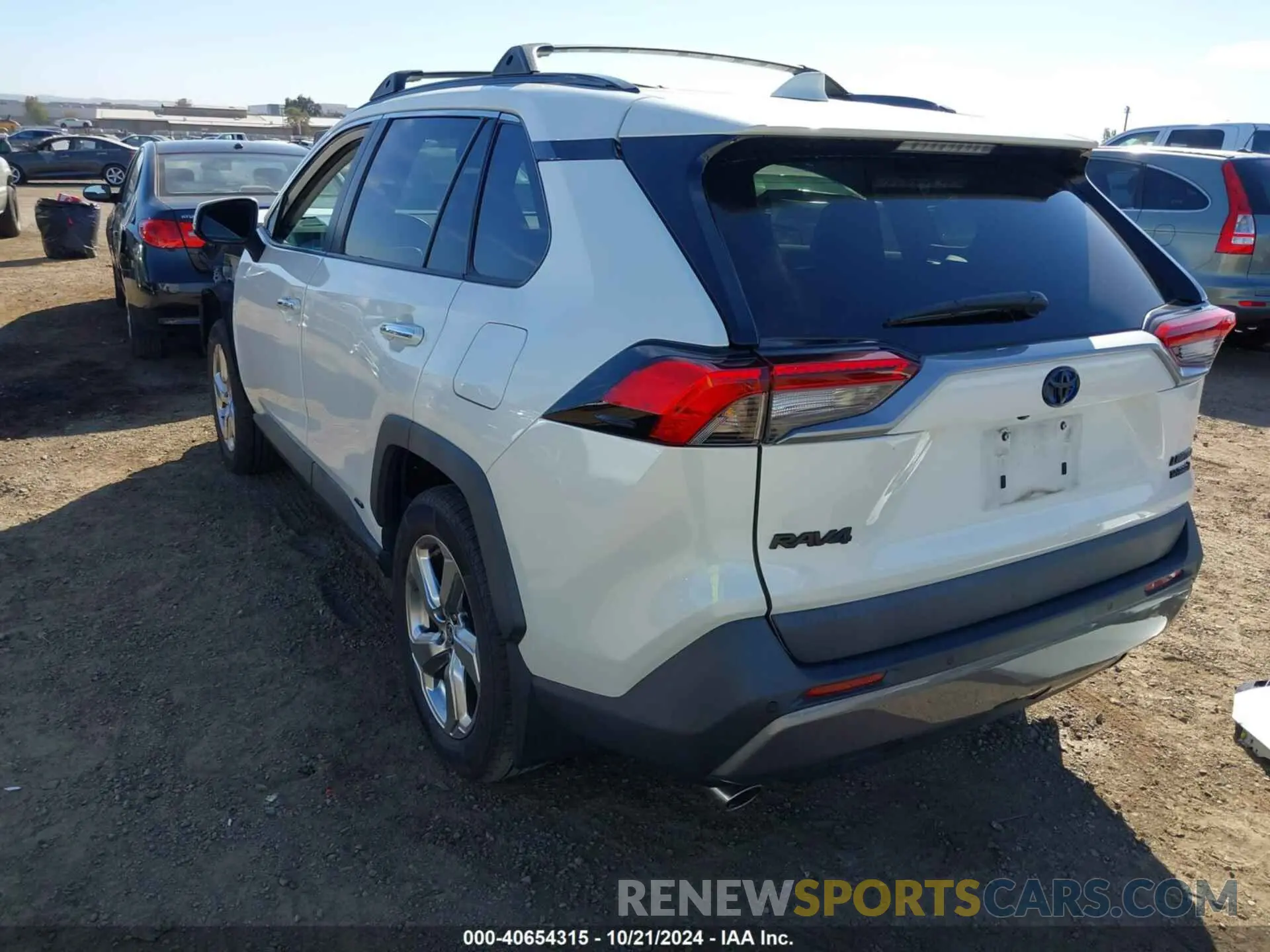 3 fotografías del automóvil dañado 4T3D6RFV8MU044546 TOYOTA RAV4 HYBRID 2021