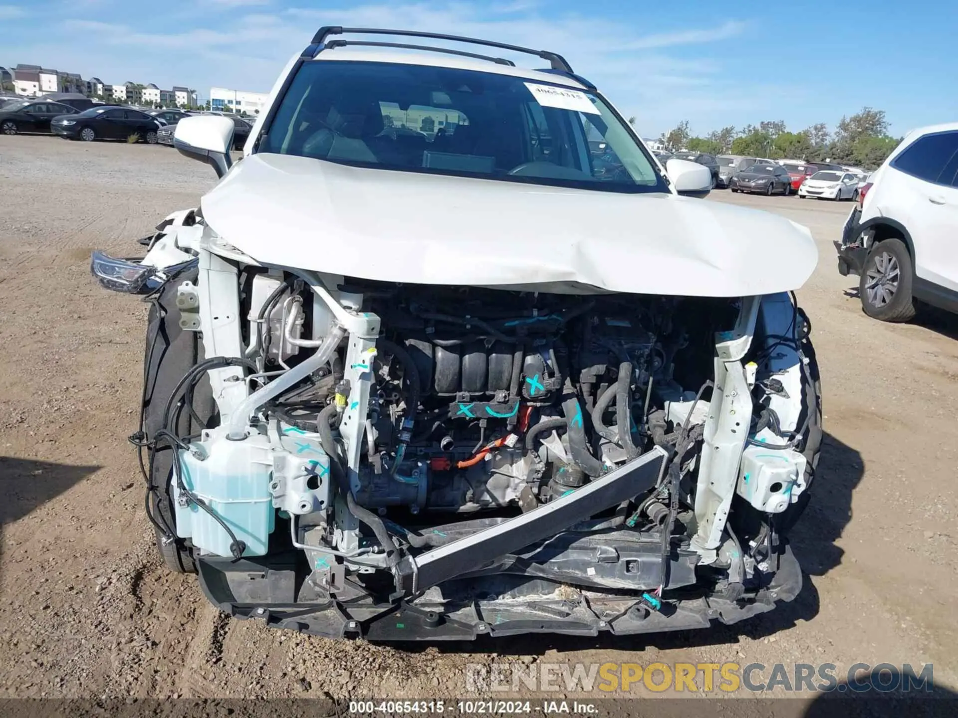 6 fotografías del automóvil dañado 4T3D6RFV8MU044546 TOYOTA RAV4 HYBRID 2021