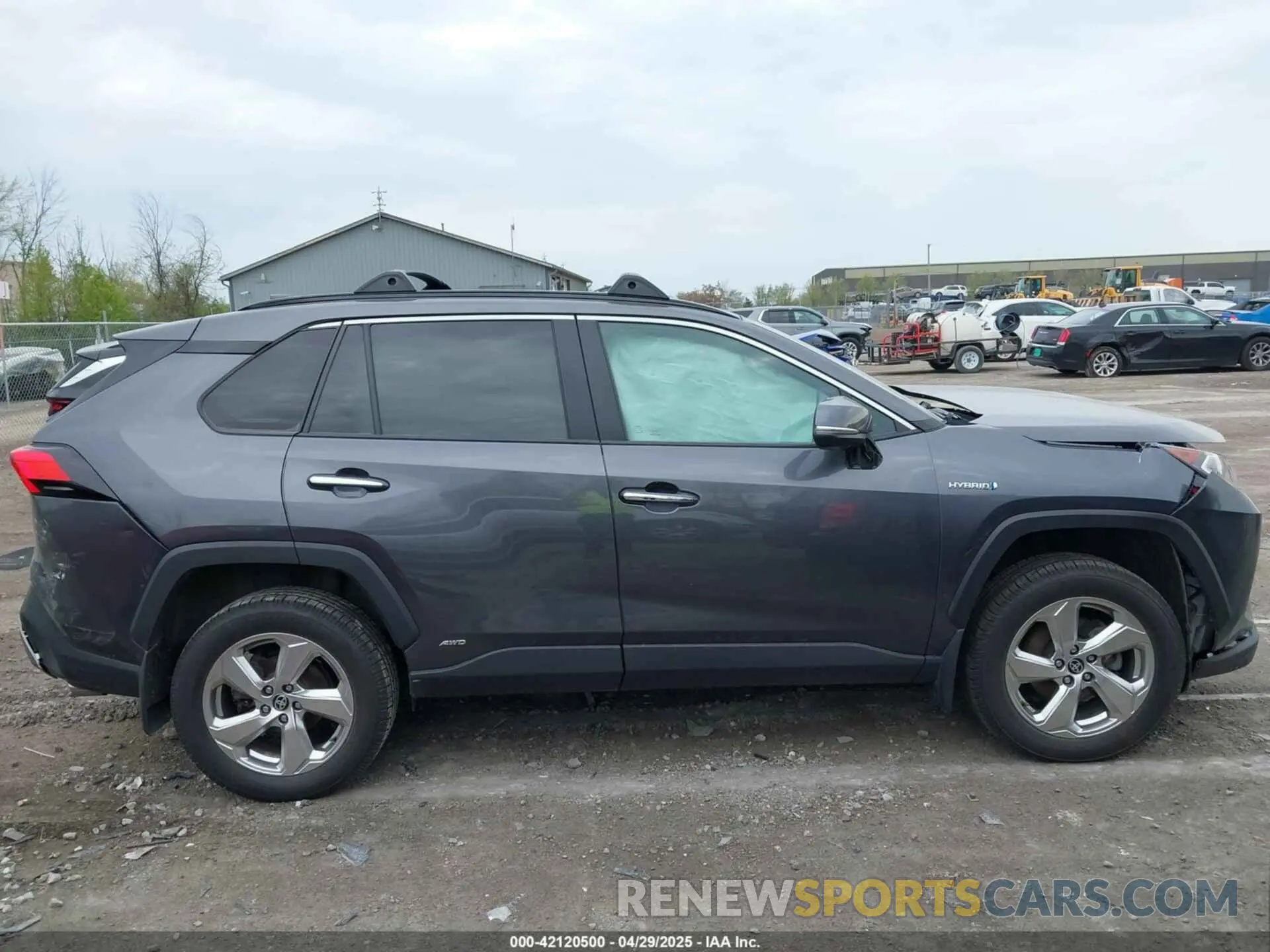 13 fotografías del automóvil dañado 4T3D6RFVXMU028235 TOYOTA RAV4 HYBRID 2021