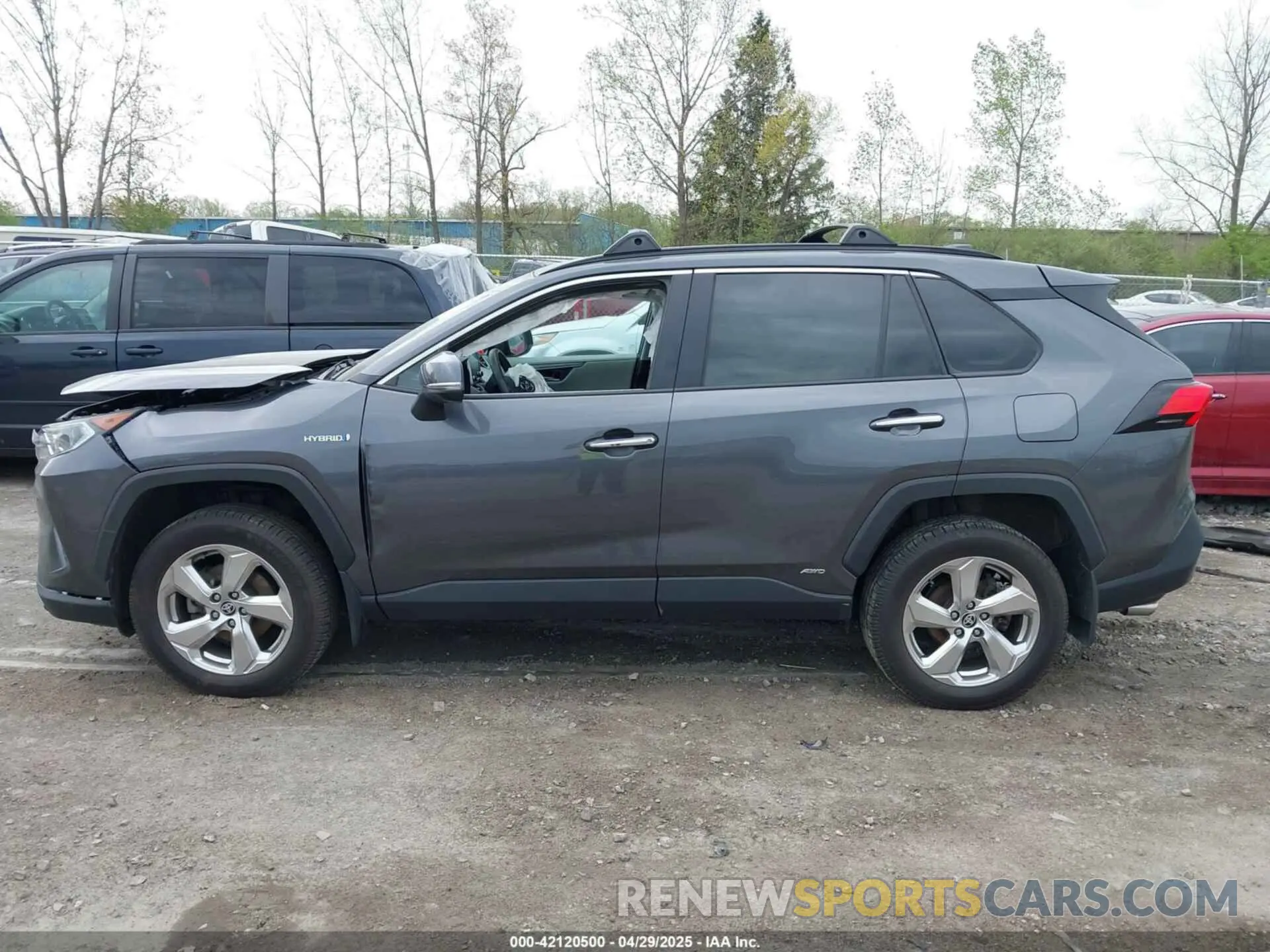 14 fotografías del automóvil dañado 4T3D6RFVXMU028235 TOYOTA RAV4 HYBRID 2021