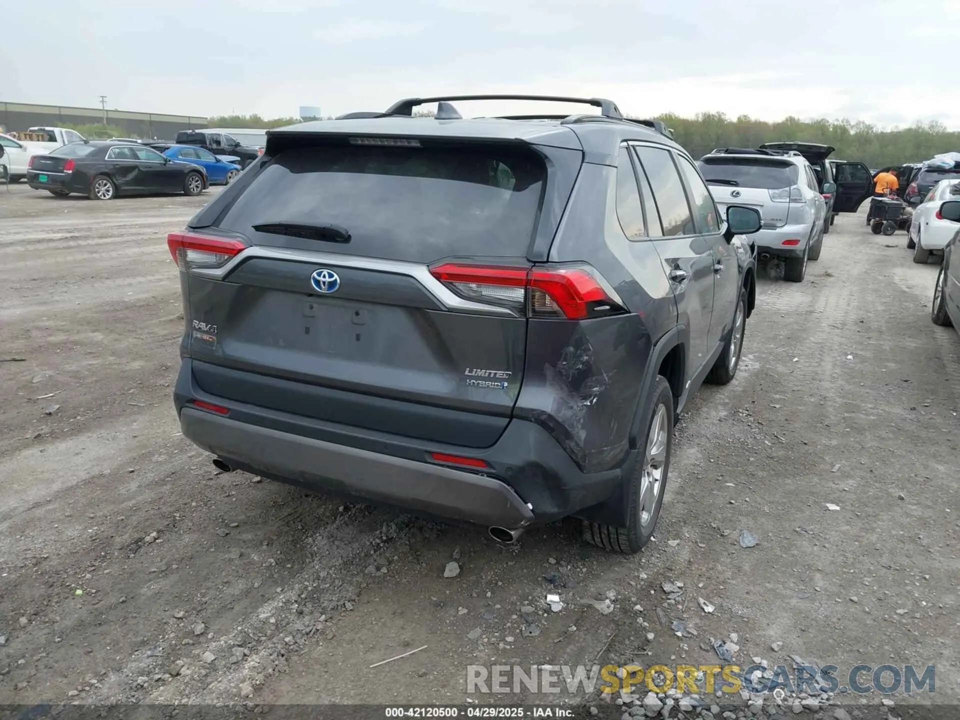 4 fotografías del automóvil dañado 4T3D6RFVXMU028235 TOYOTA RAV4 HYBRID 2021