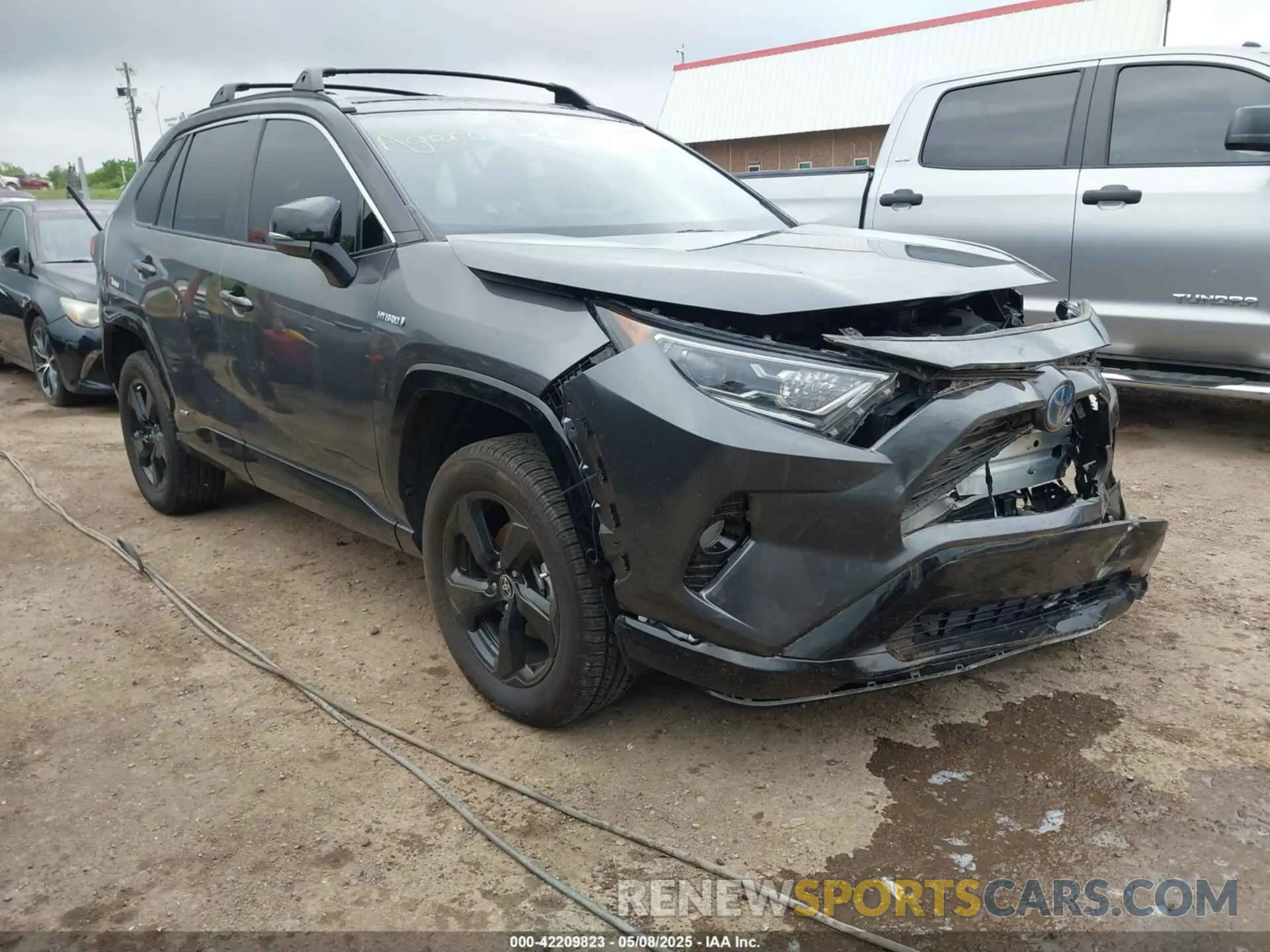 1 fotografías del automóvil dañado 4T3E6RFV0MU059367 TOYOTA RAV4 HYBRID 2021