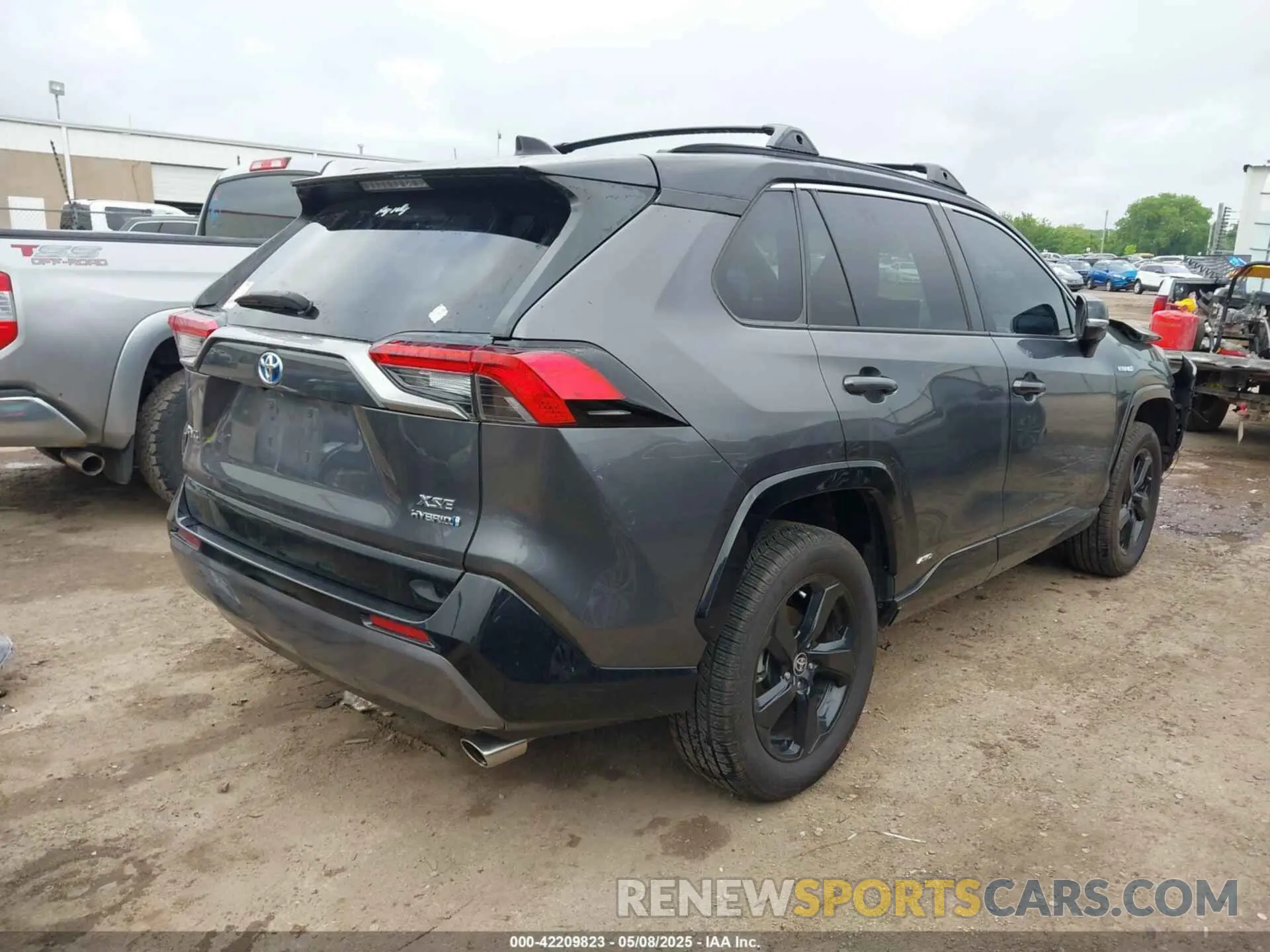 4 fotografías del automóvil dañado 4T3E6RFV0MU059367 TOYOTA RAV4 HYBRID 2021