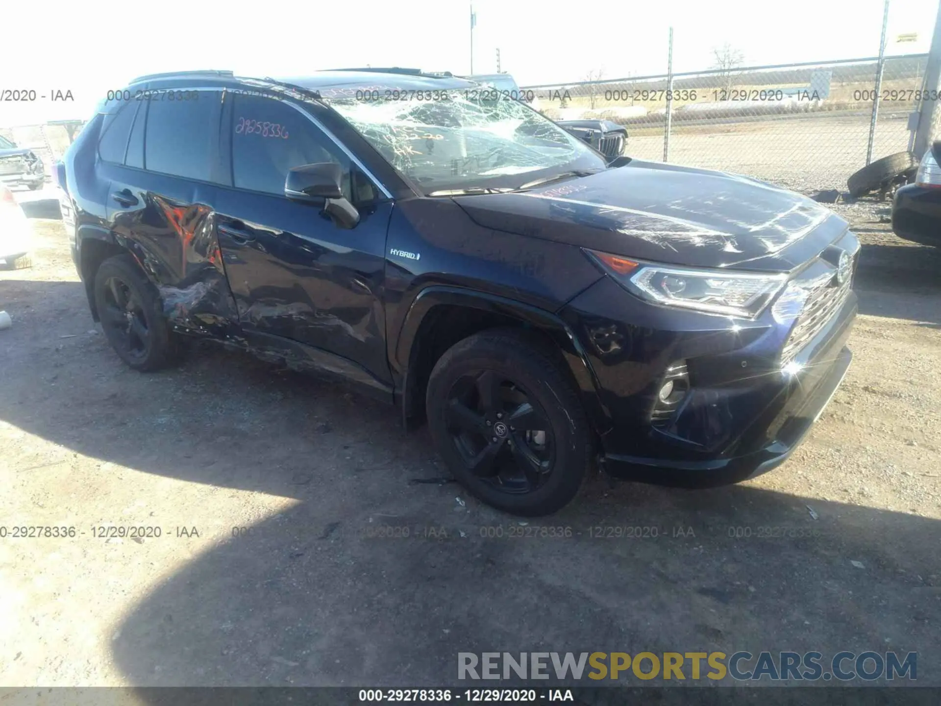 1 fotografías del automóvil dañado 4T3E6RFV2MU017394 TOYOTA RAV4 HYBRID 2021