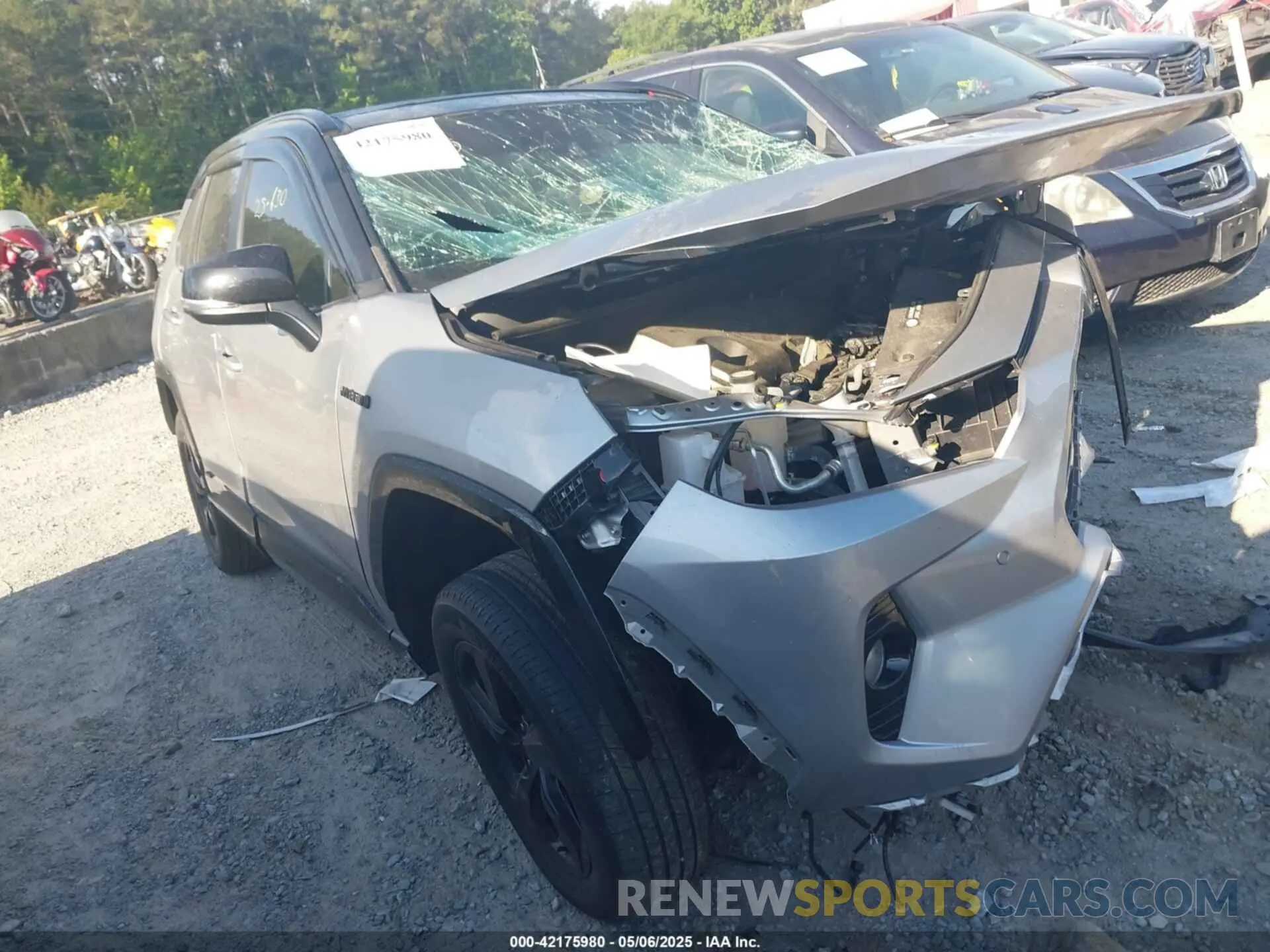 1 fotografías del automóvil dañado 4T3E6RFV3MU055183 TOYOTA RAV4 HYBRID 2021