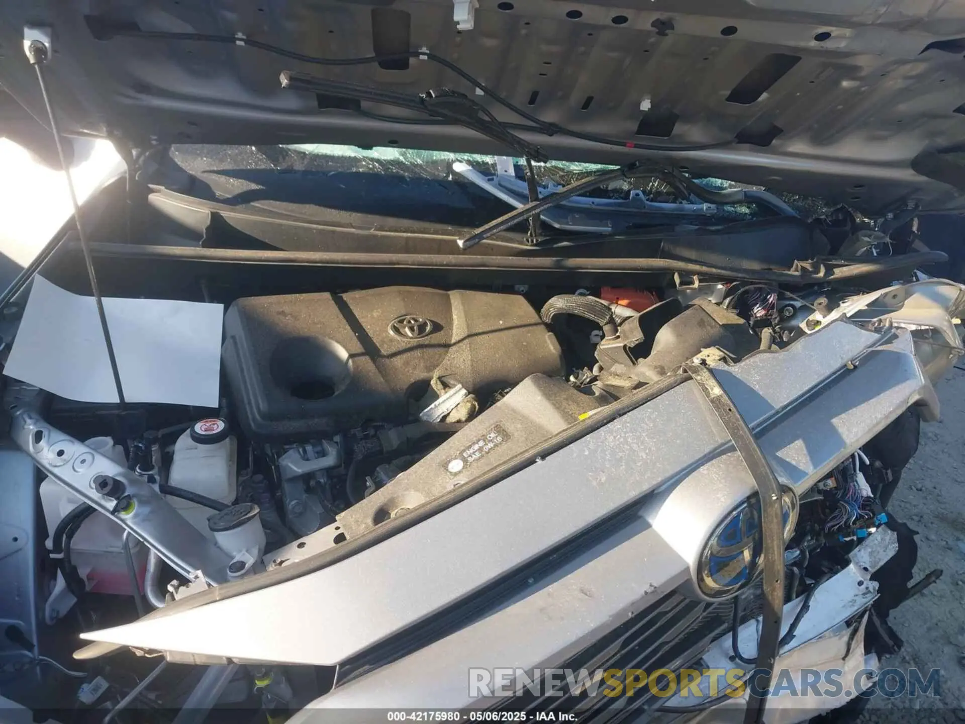 10 fotografías del automóvil dañado 4T3E6RFV3MU055183 TOYOTA RAV4 HYBRID 2021
