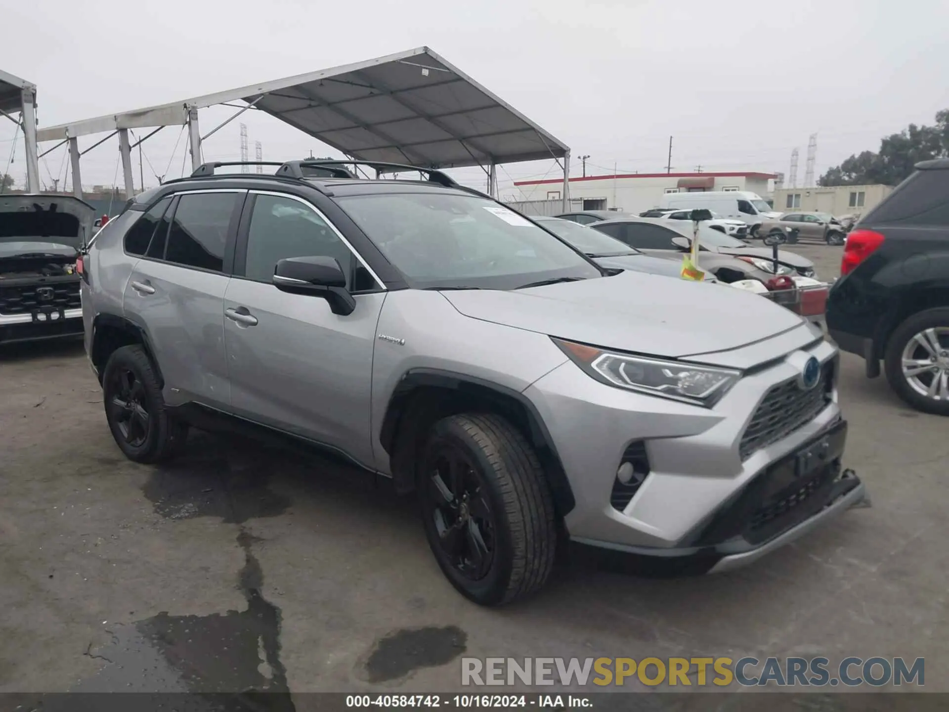 1 fotografías del automóvil dañado 4T3E6RFV5MU061034 TOYOTA RAV4 HYBRID 2021