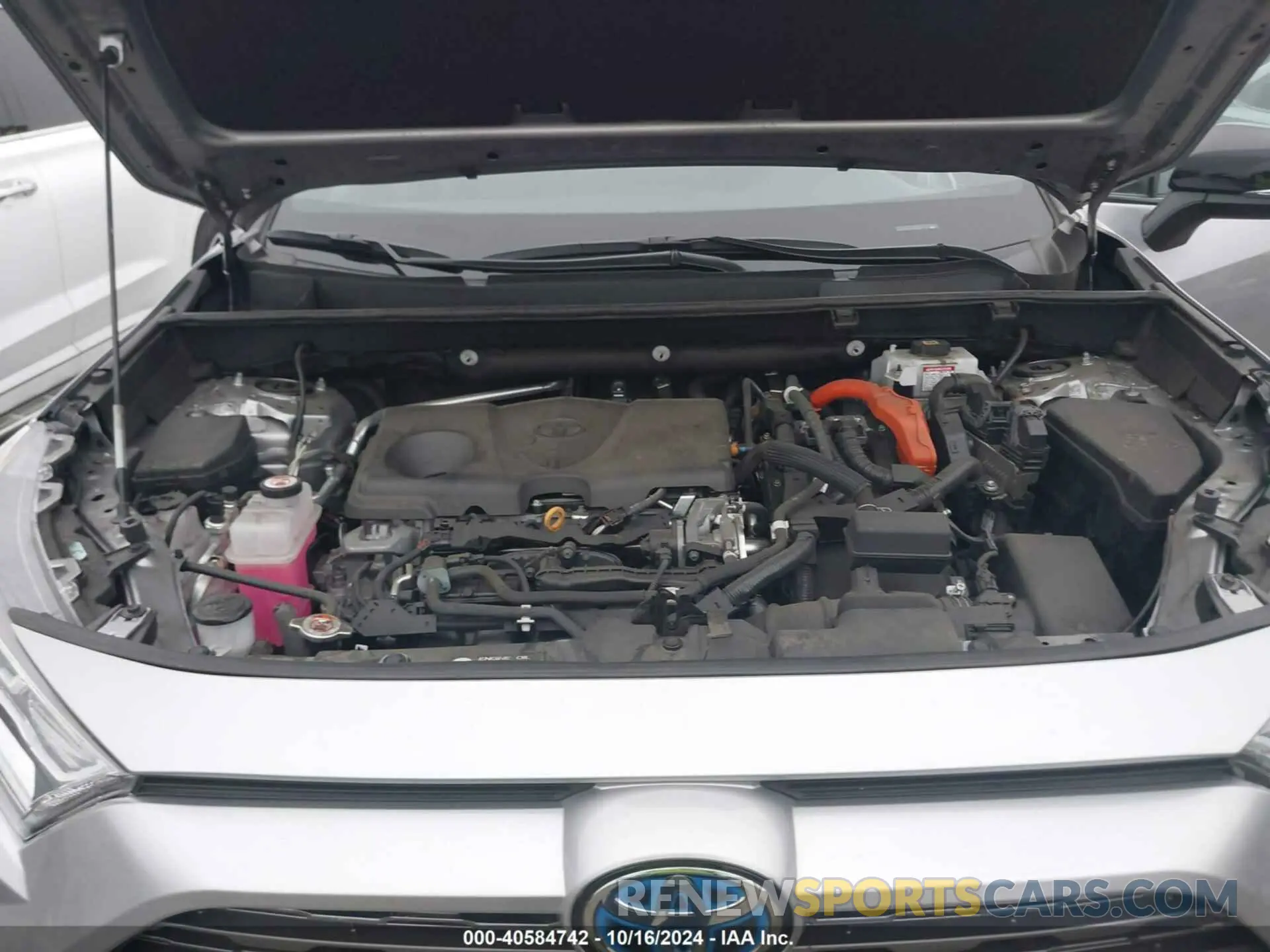 10 fotografías del automóvil dañado 4T3E6RFV5MU061034 TOYOTA RAV4 HYBRID 2021