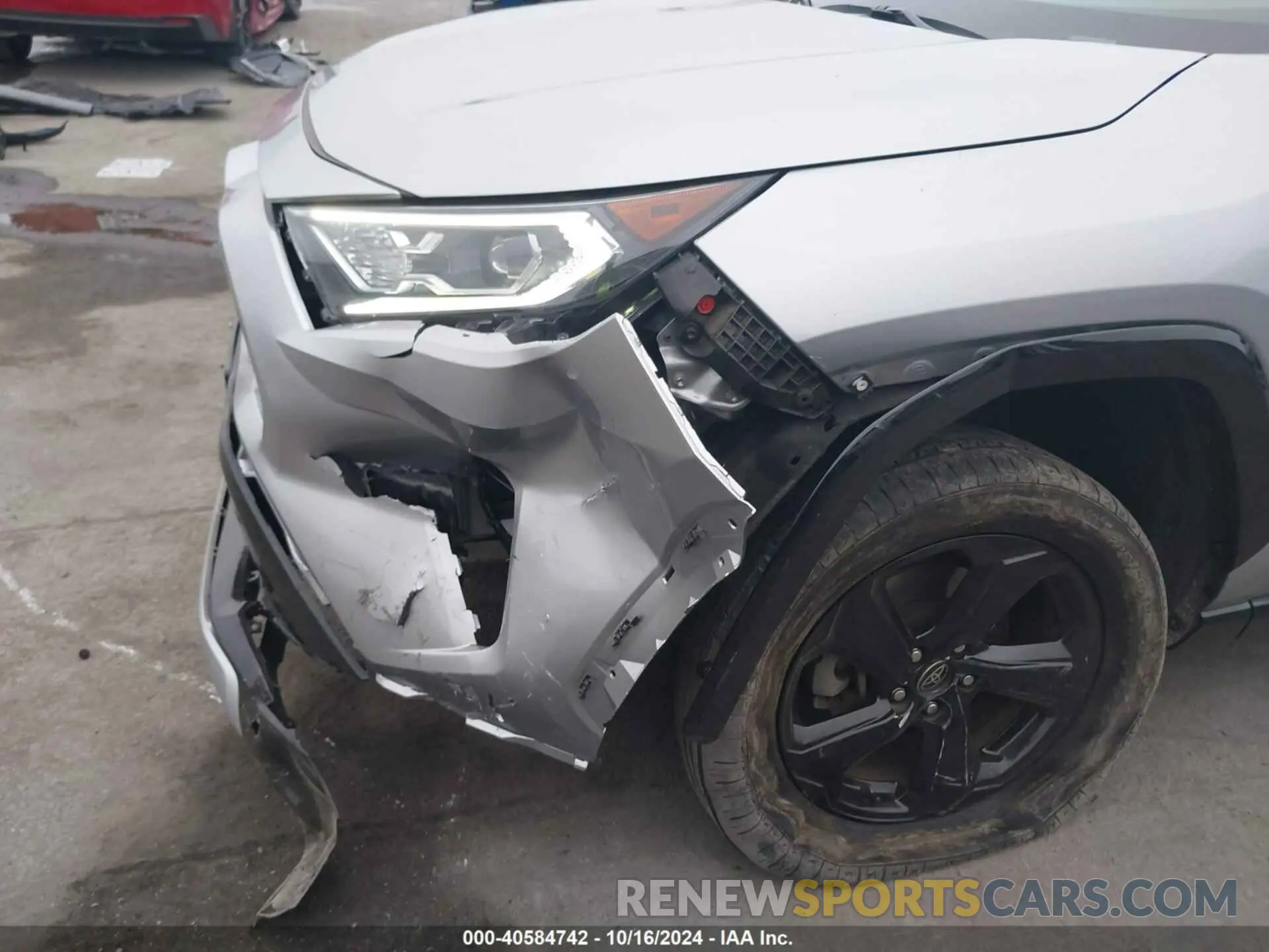 6 fotografías del automóvil dañado 4T3E6RFV5MU061034 TOYOTA RAV4 HYBRID 2021