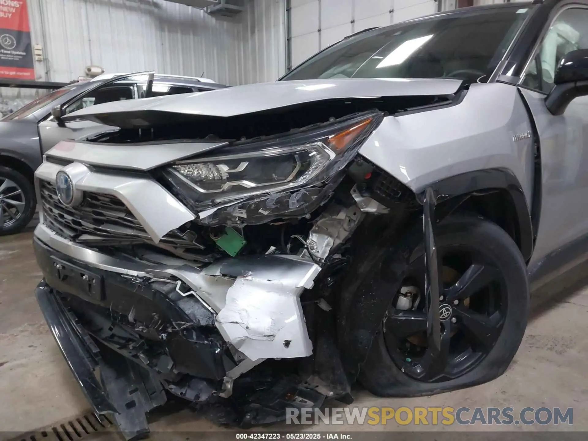 6 fotografías del automóvil dañado 4T3E6RFV5MU063382 TOYOTA RAV4 HYBRID 2021