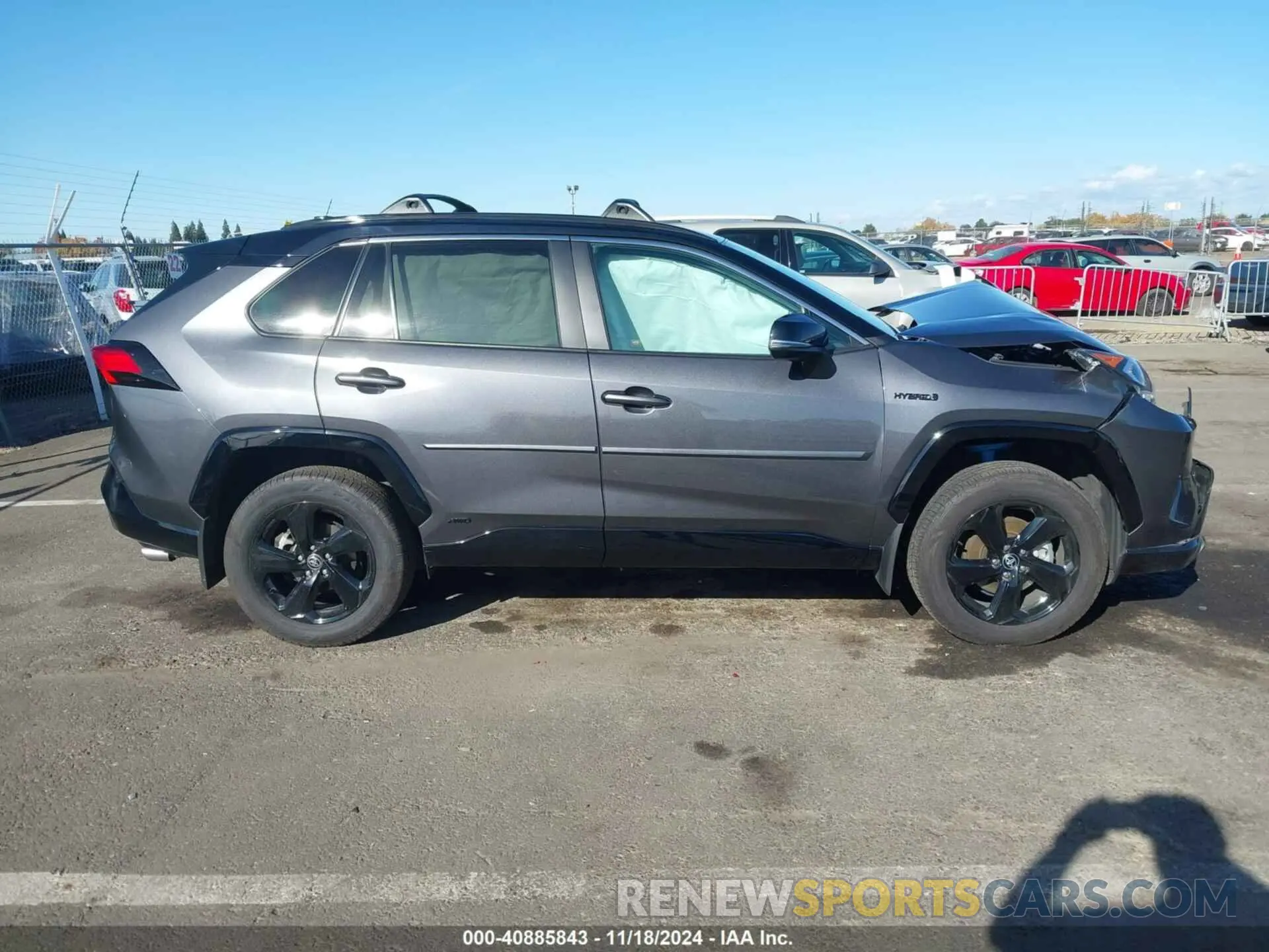 13 fotografías del automóvil dañado 4T3E6RFV6MU046283 TOYOTA RAV4 HYBRID 2021