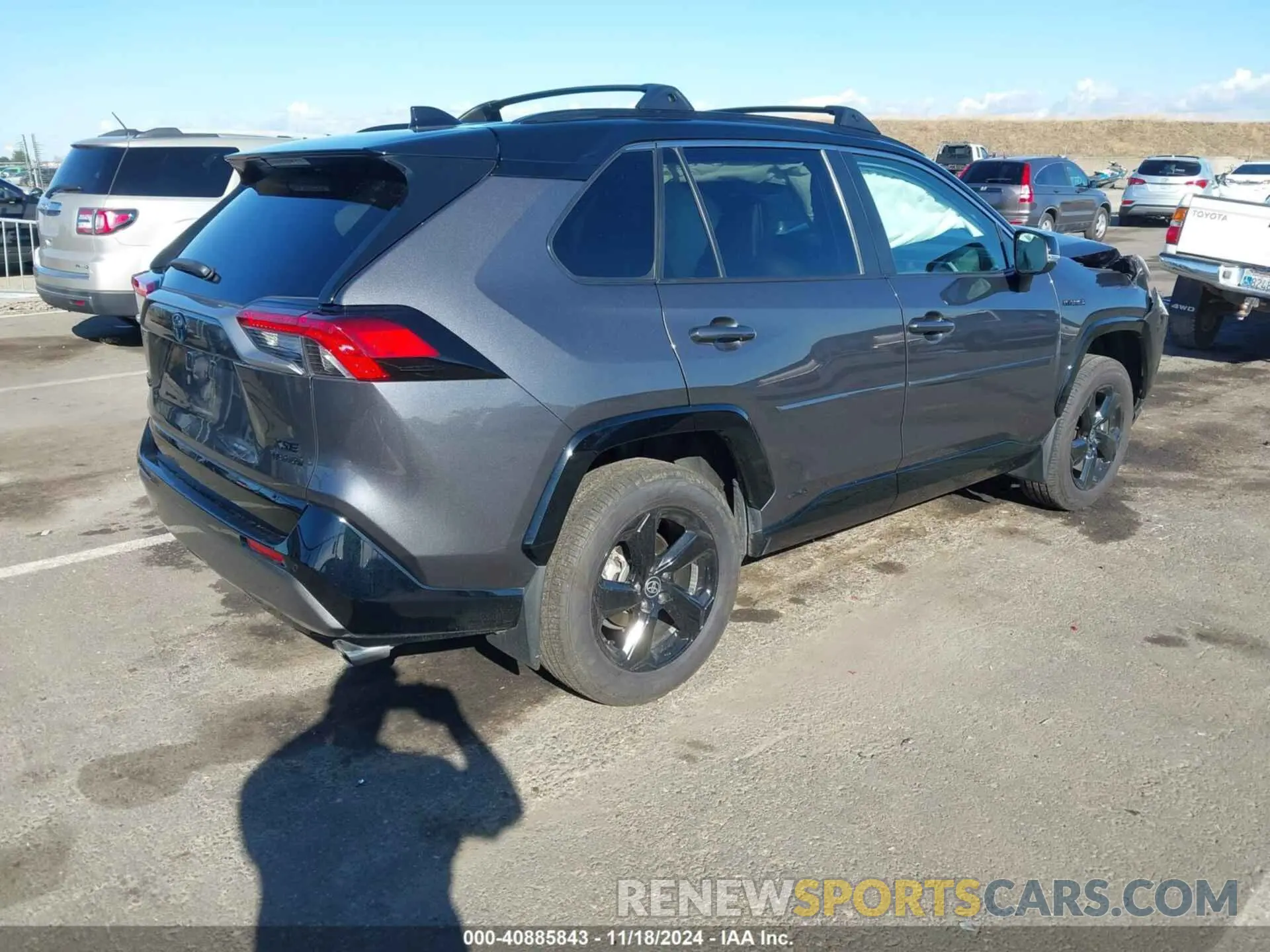 4 fotografías del automóvil dañado 4T3E6RFV6MU046283 TOYOTA RAV4 HYBRID 2021
