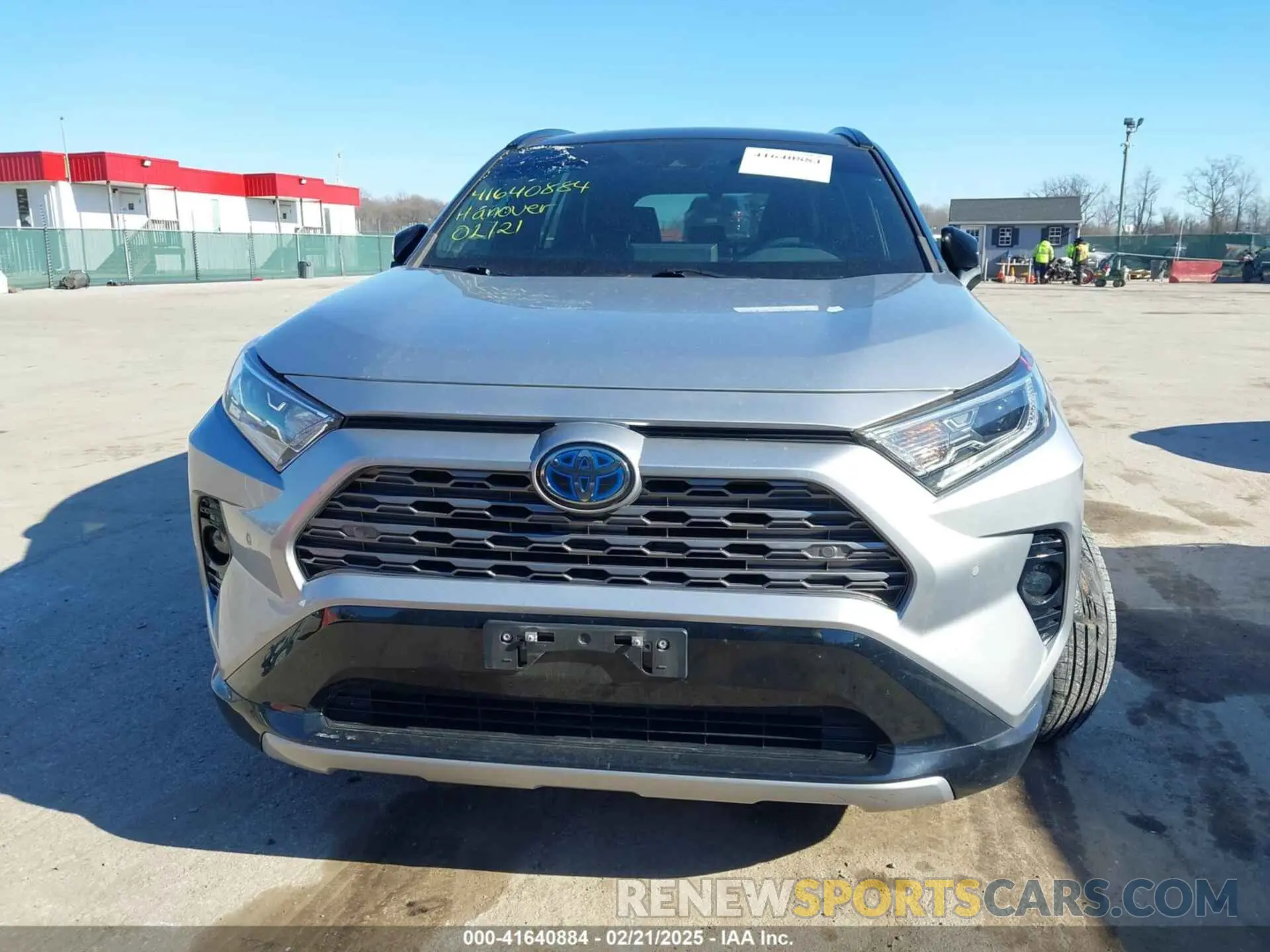 12 fotografías del automóvil dañado 4T3E6RFV7MU033736 TOYOTA RAV4 HYBRID 2021