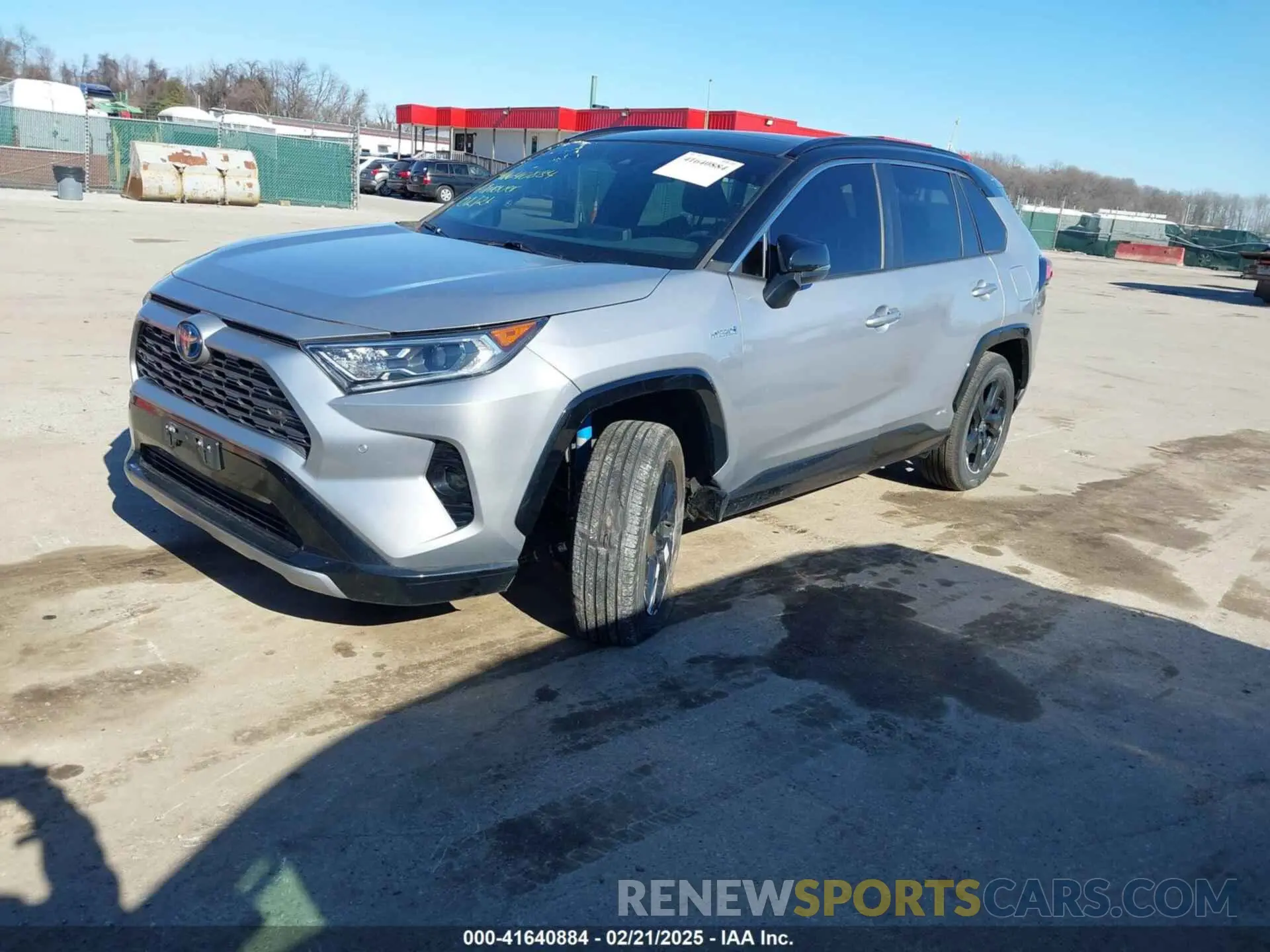 2 fotografías del automóvil dañado 4T3E6RFV7MU033736 TOYOTA RAV4 HYBRID 2021