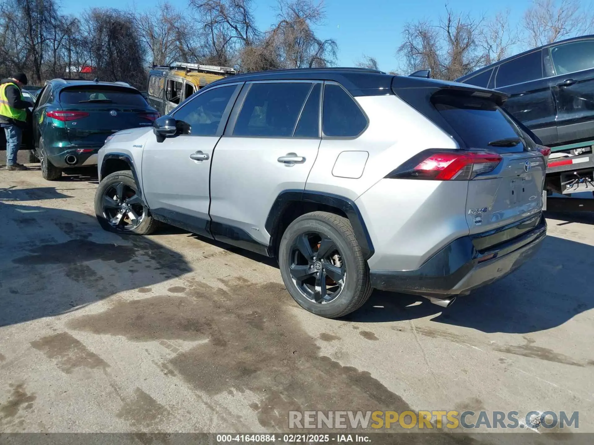 3 fotografías del automóvil dañado 4T3E6RFV7MU033736 TOYOTA RAV4 HYBRID 2021