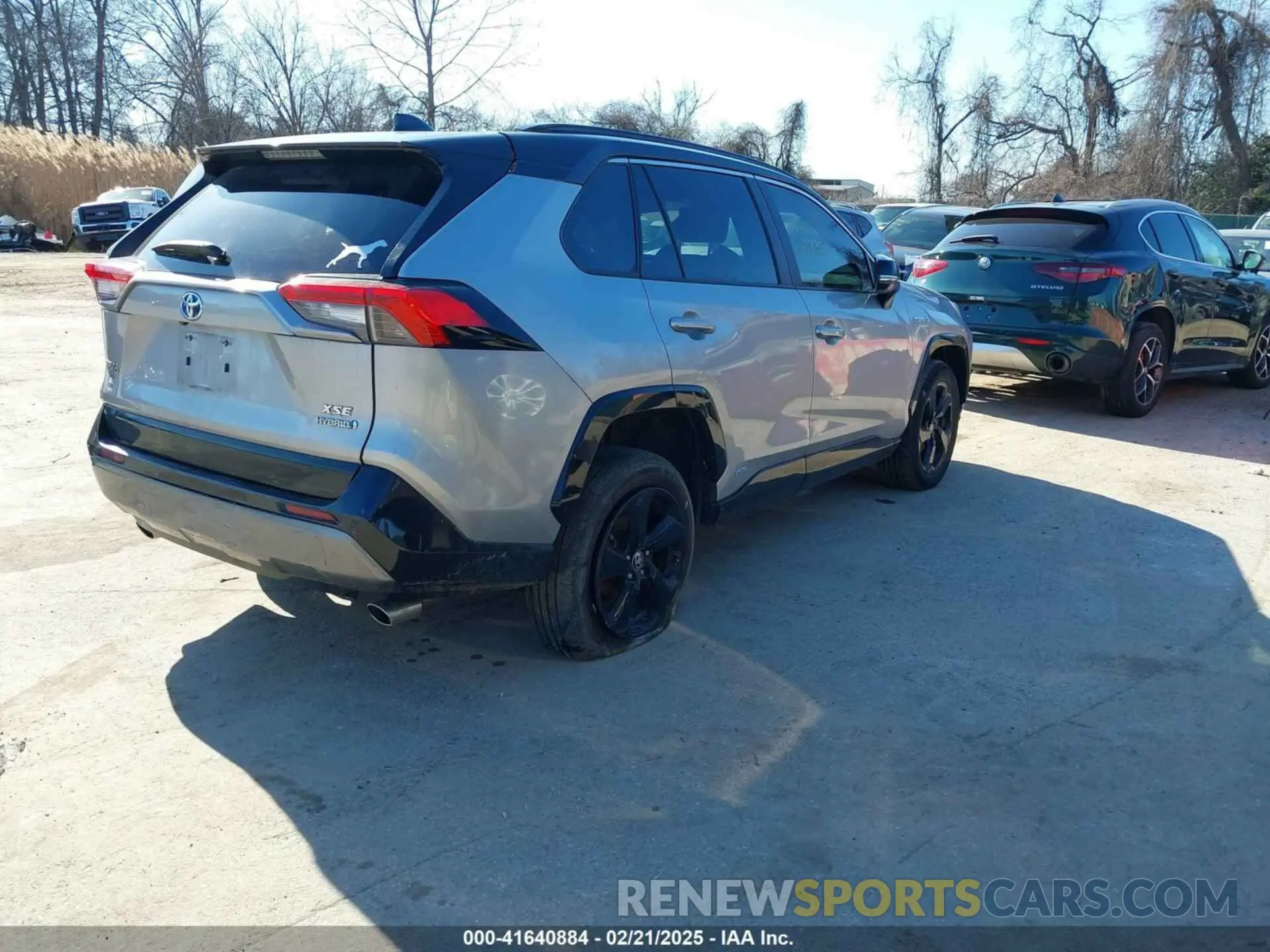 4 fotografías del automóvil dañado 4T3E6RFV7MU033736 TOYOTA RAV4 HYBRID 2021
