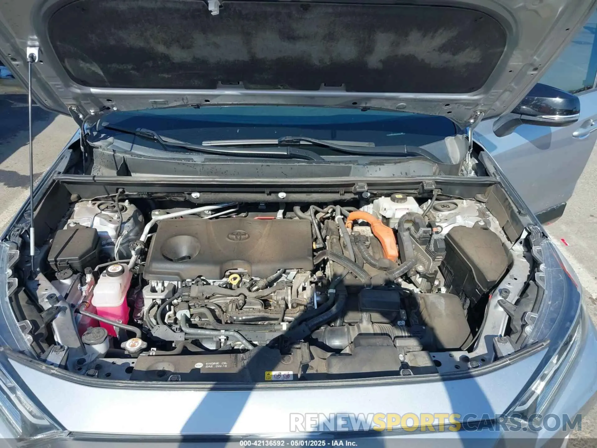 10 fotografías del automóvil dañado 4T3E6RFVXMU016087 TOYOTA RAV4 HYBRID 2021