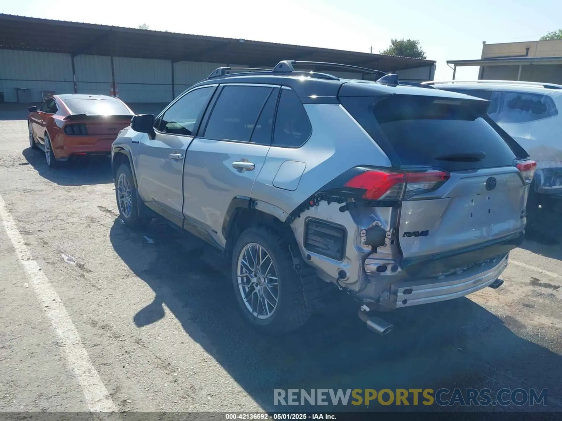 3 fotografías del automóvil dañado 4T3E6RFVXMU016087 TOYOTA RAV4 HYBRID 2021