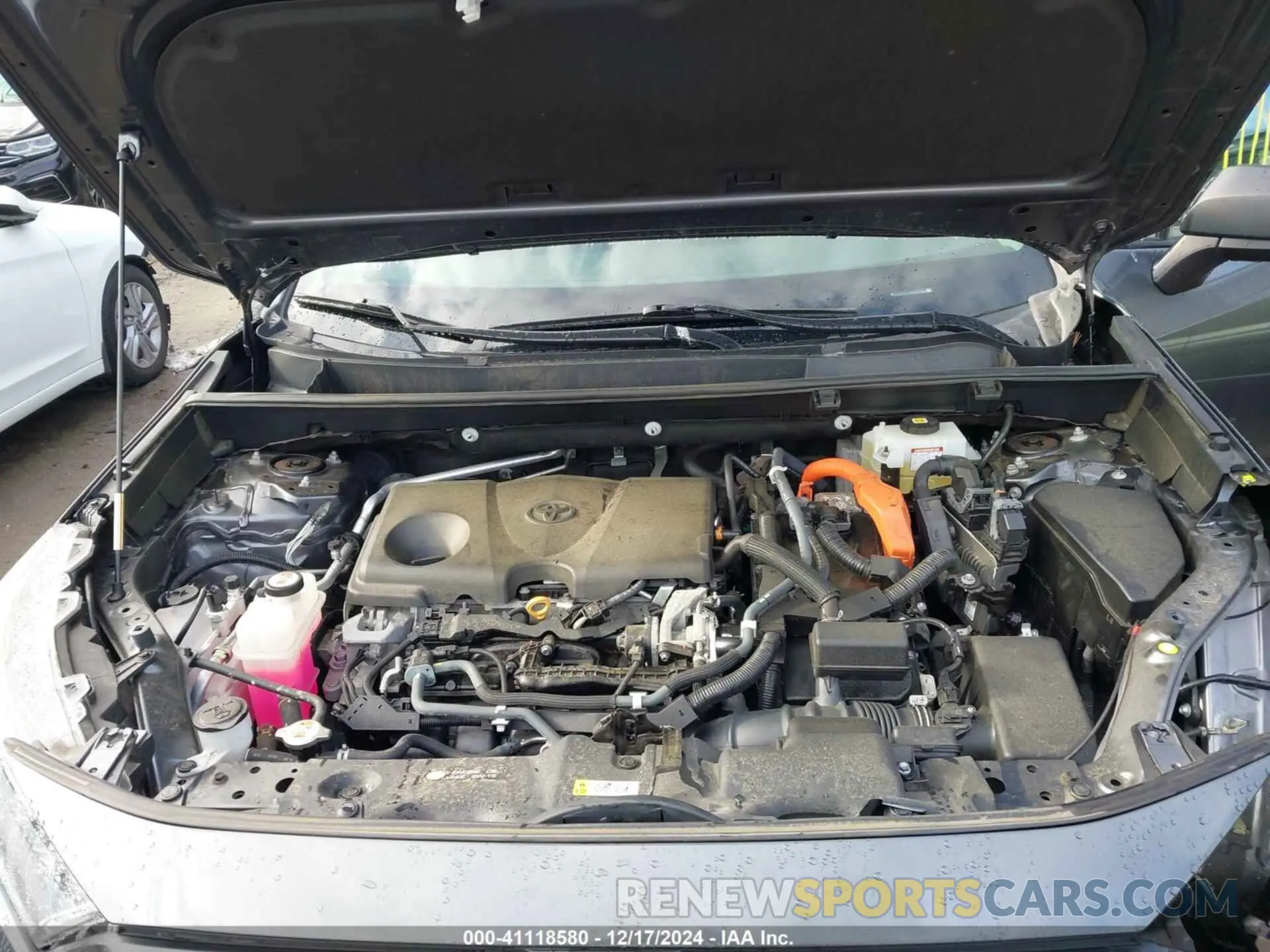 10 fotografías del automóvil dañado 4T3L6RFV2MU029035 TOYOTA RAV4 HYBRID 2021