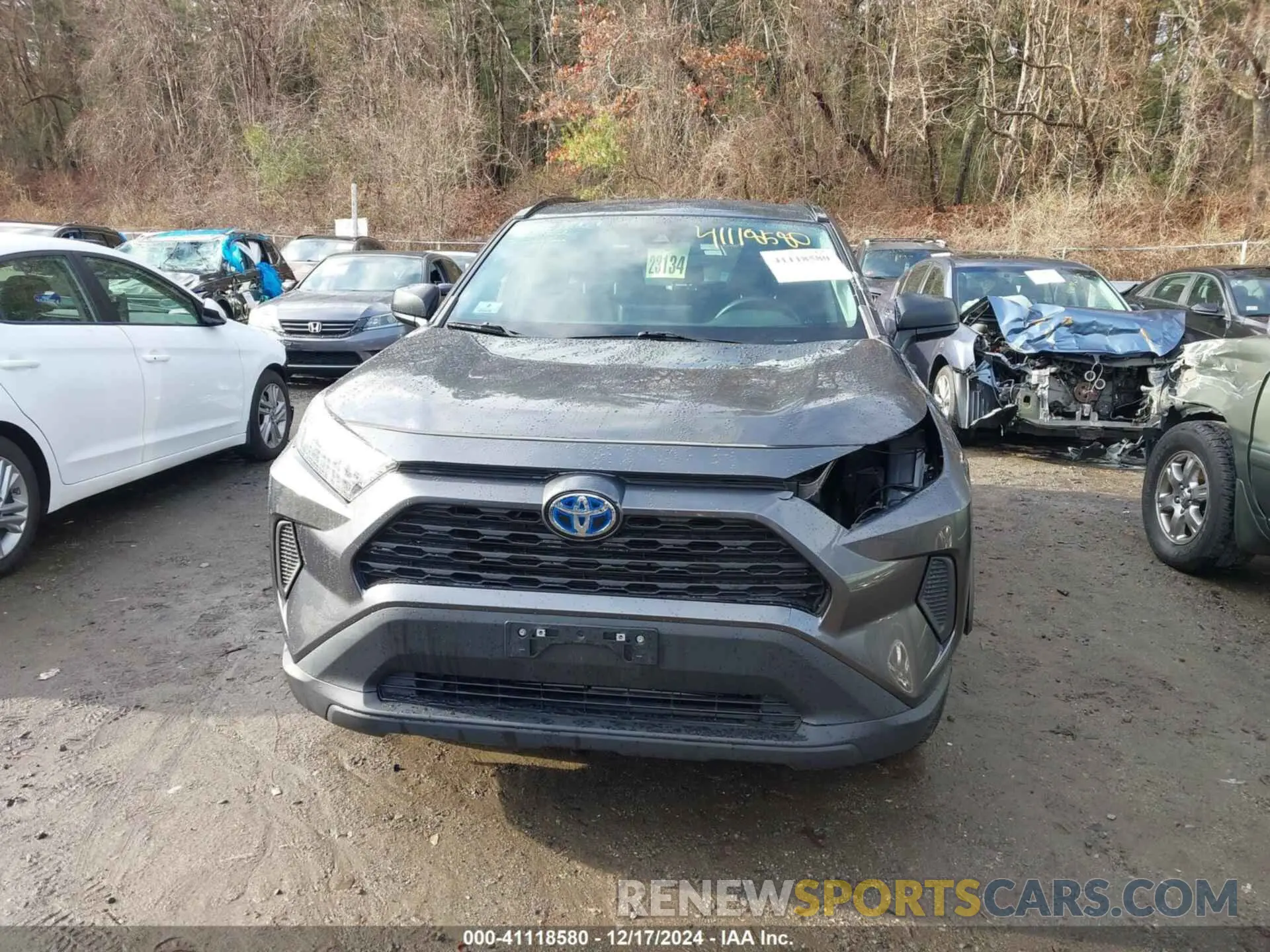 13 fotografías del automóvil dañado 4T3L6RFV2MU029035 TOYOTA RAV4 HYBRID 2021