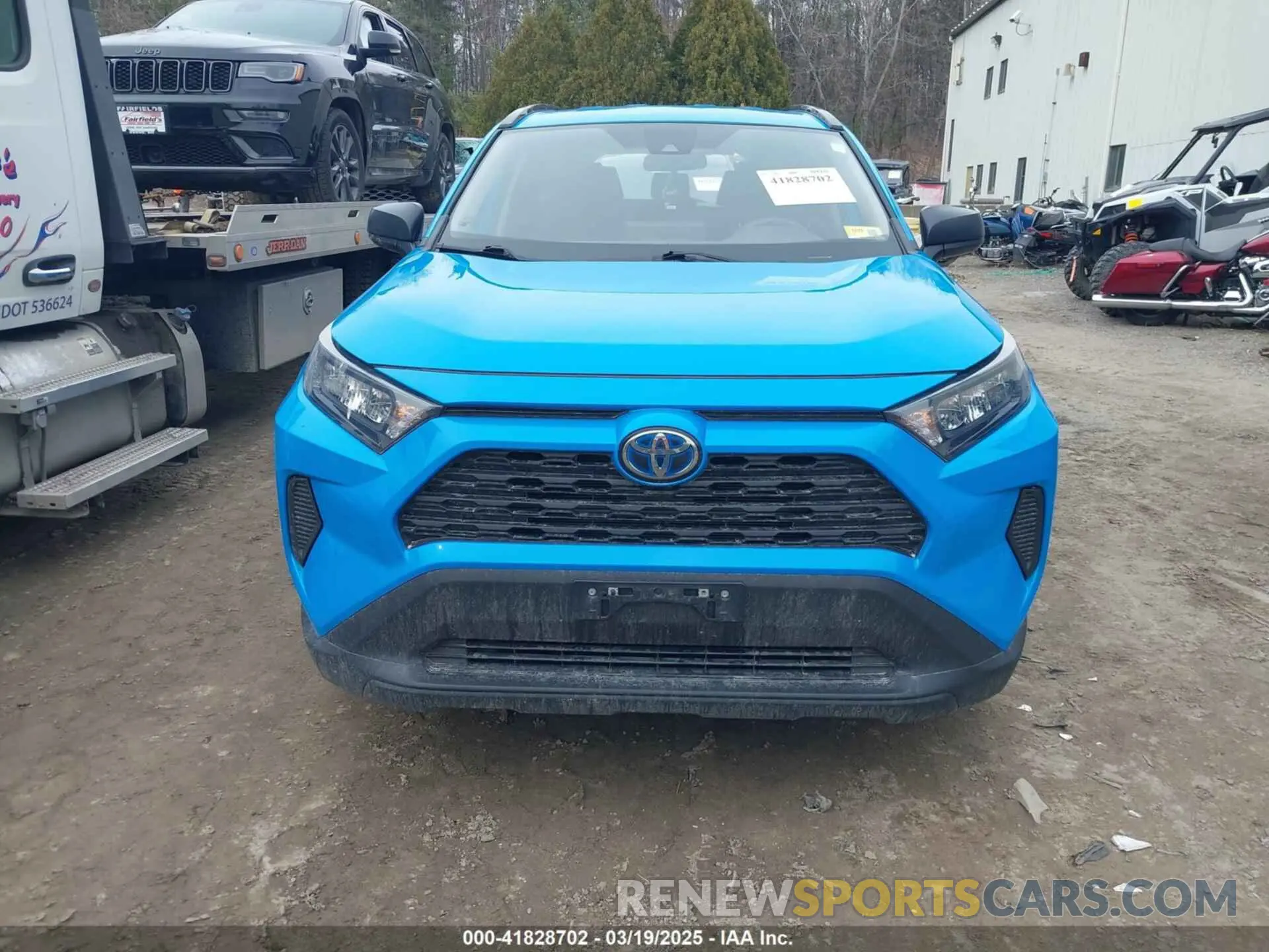 13 fotografías del automóvil dañado 4T3L6RFV6MU027790 TOYOTA RAV4 HYBRID 2021