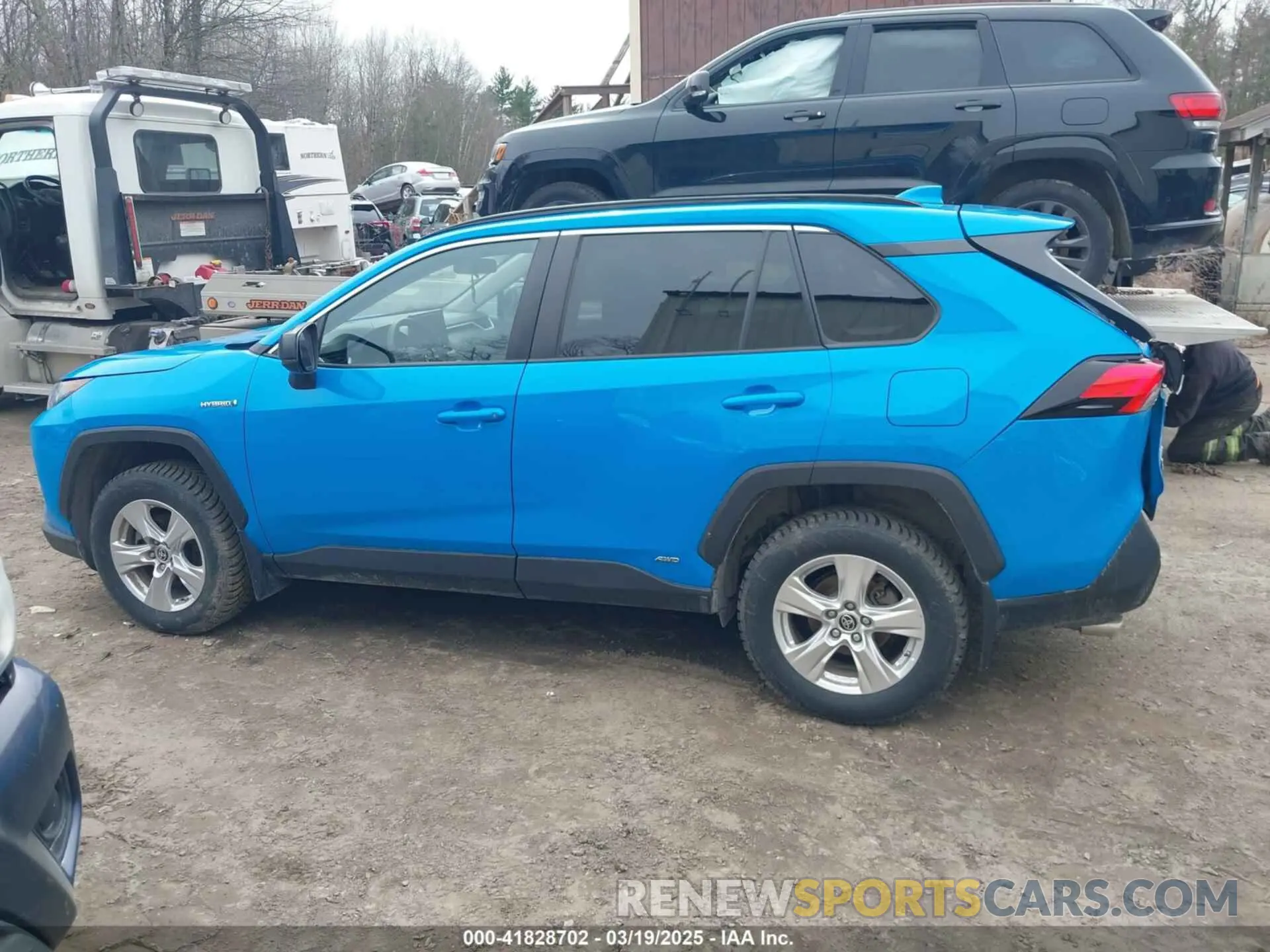15 fotografías del automóvil dañado 4T3L6RFV6MU027790 TOYOTA RAV4 HYBRID 2021
