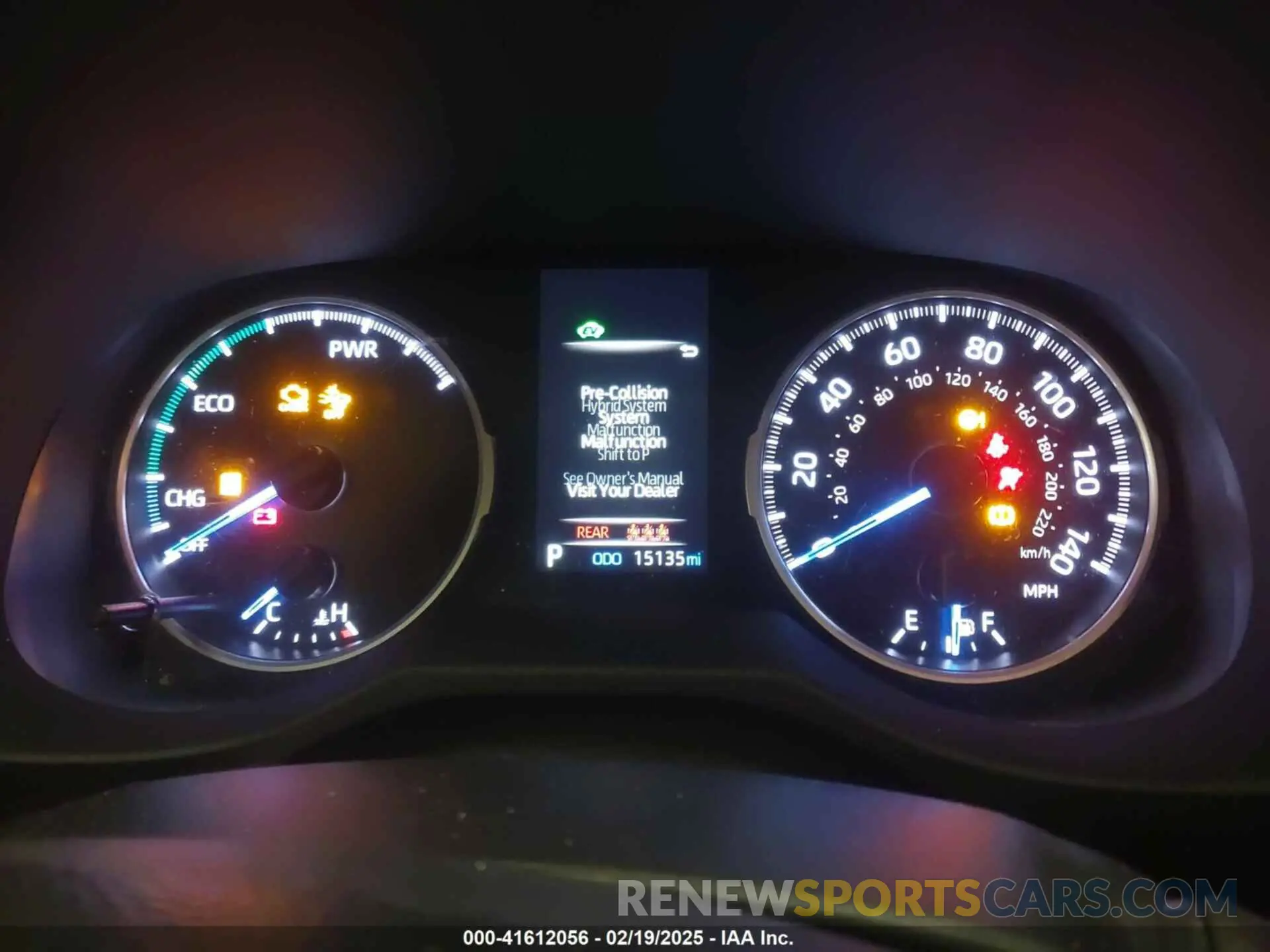 7 fotografías del automóvil dañado 4T3LWRFV1MU047476 TOYOTA RAV4 HYBRID 2021
