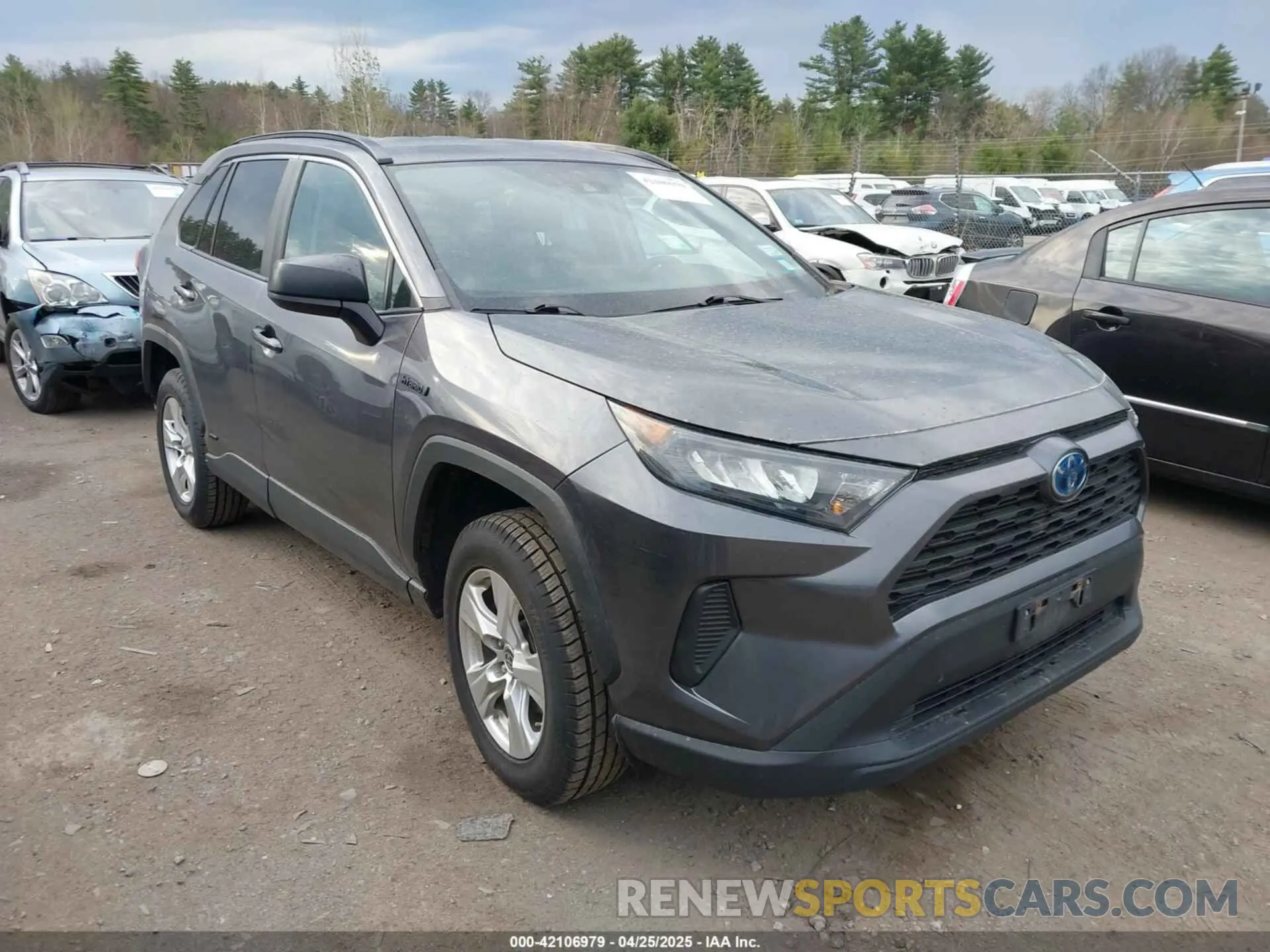 13 fotografías del automóvil dañado 4T3LWRFV3MU041338 TOYOTA RAV4 HYBRID 2021