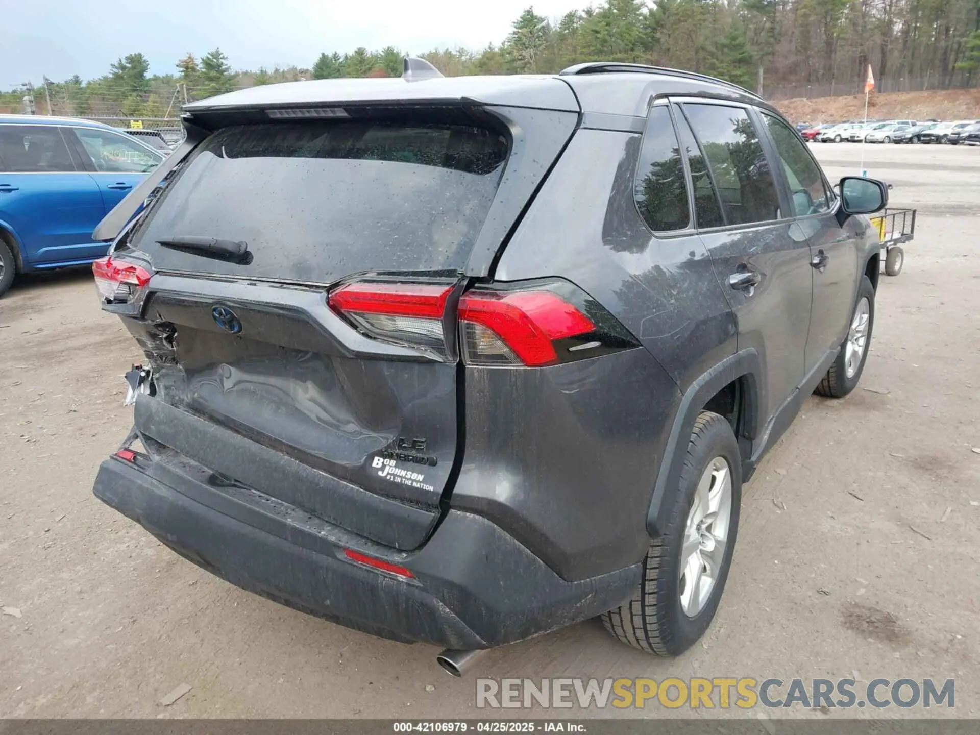 4 fotografías del automóvil dañado 4T3LWRFV3MU041338 TOYOTA RAV4 HYBRID 2021
