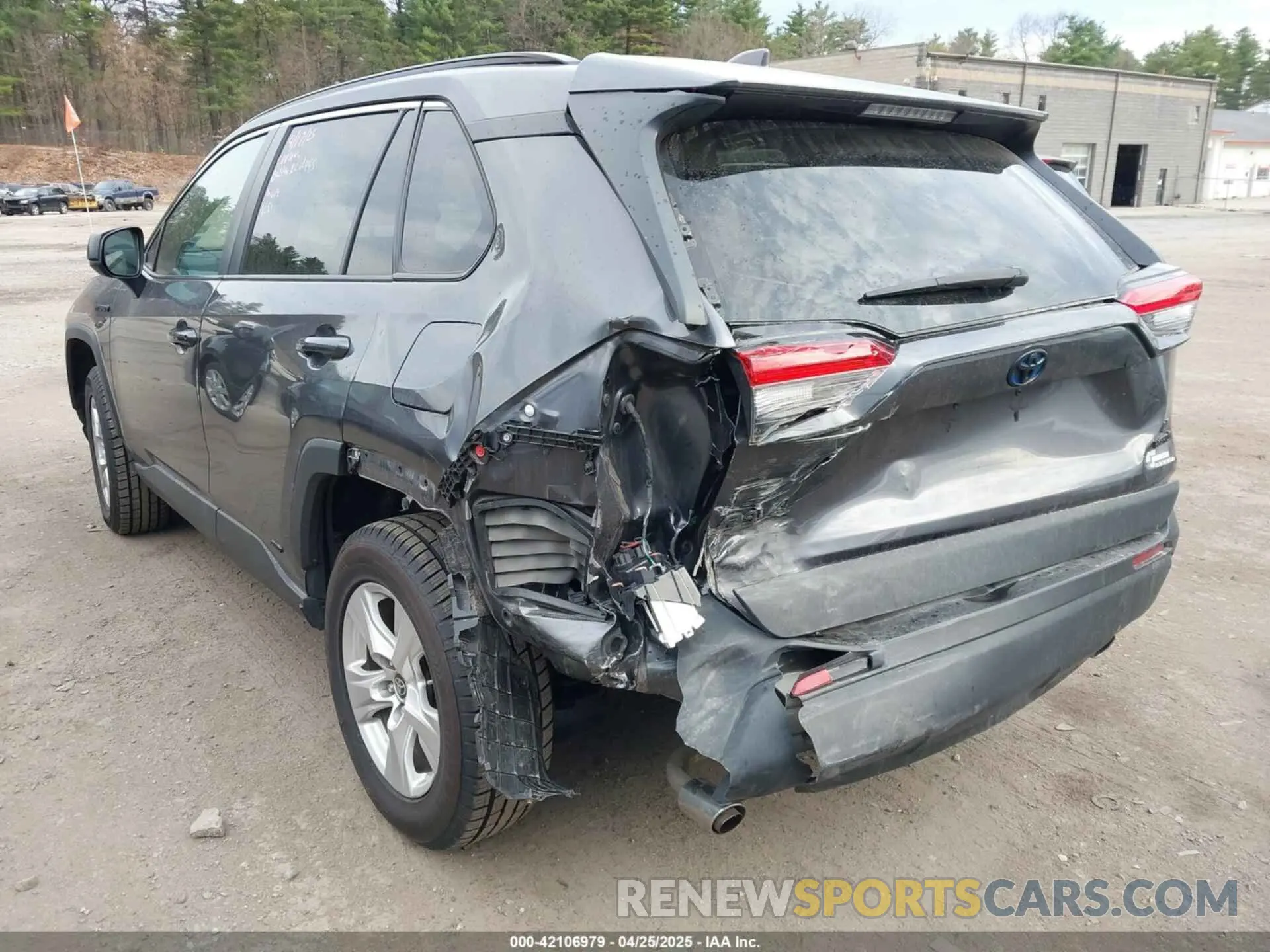 6 fotografías del automóvil dañado 4T3LWRFV3MU041338 TOYOTA RAV4 HYBRID 2021