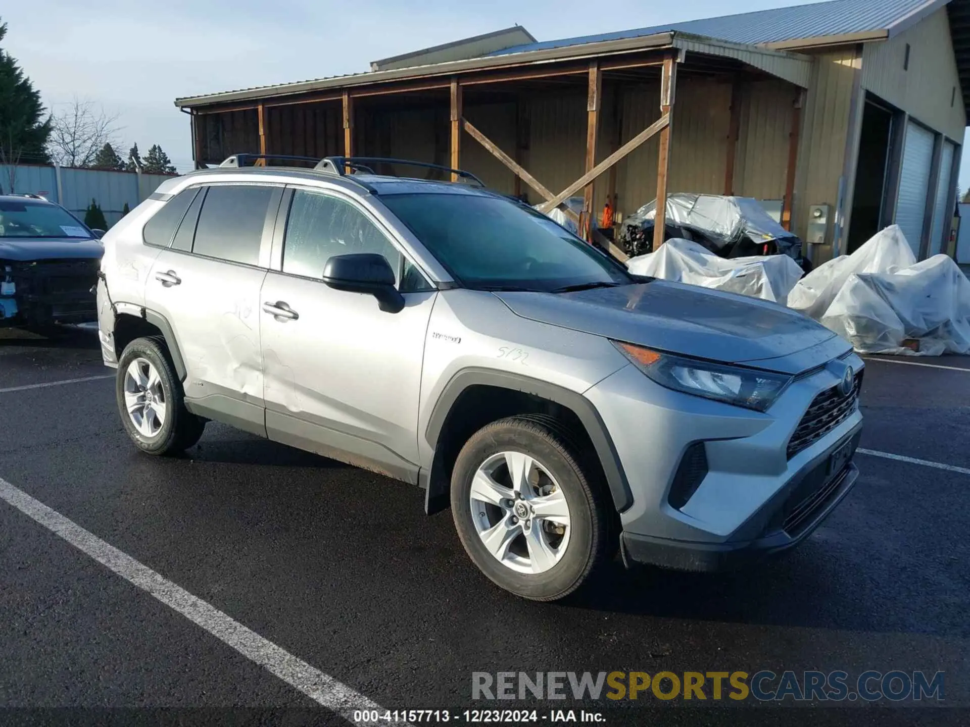 1 fotografías del automóvil dañado 4T3LWRFV7MU020055 TOYOTA RAV4 HYBRID 2021