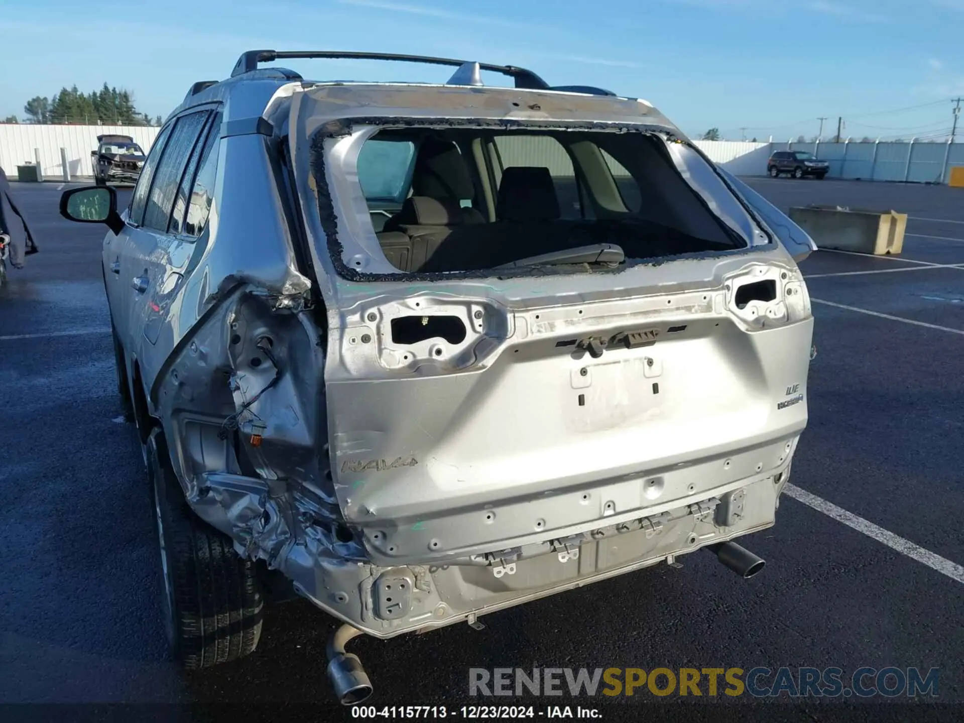 6 fotografías del automóvil dañado 4T3LWRFV7MU020055 TOYOTA RAV4 HYBRID 2021