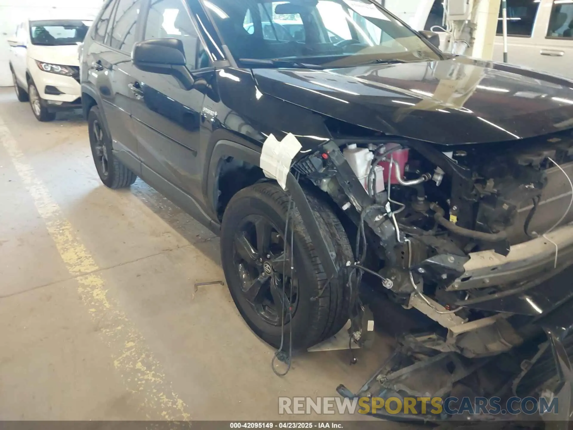 12 fotografías del automóvil dañado 4T3LWRFV7MU021741 TOYOTA RAV4 HYBRID 2021