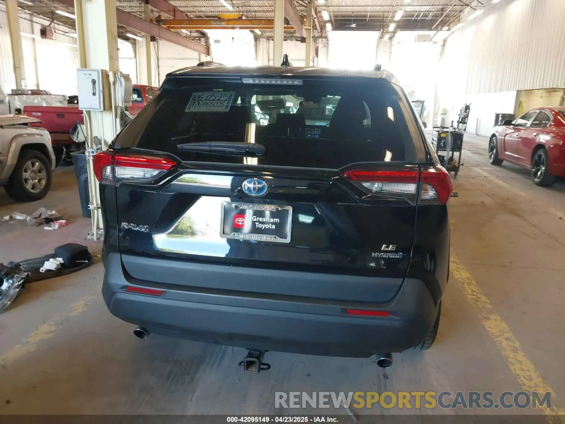 17 fotografías del automóvil dañado 4T3LWRFV7MU021741 TOYOTA RAV4 HYBRID 2021