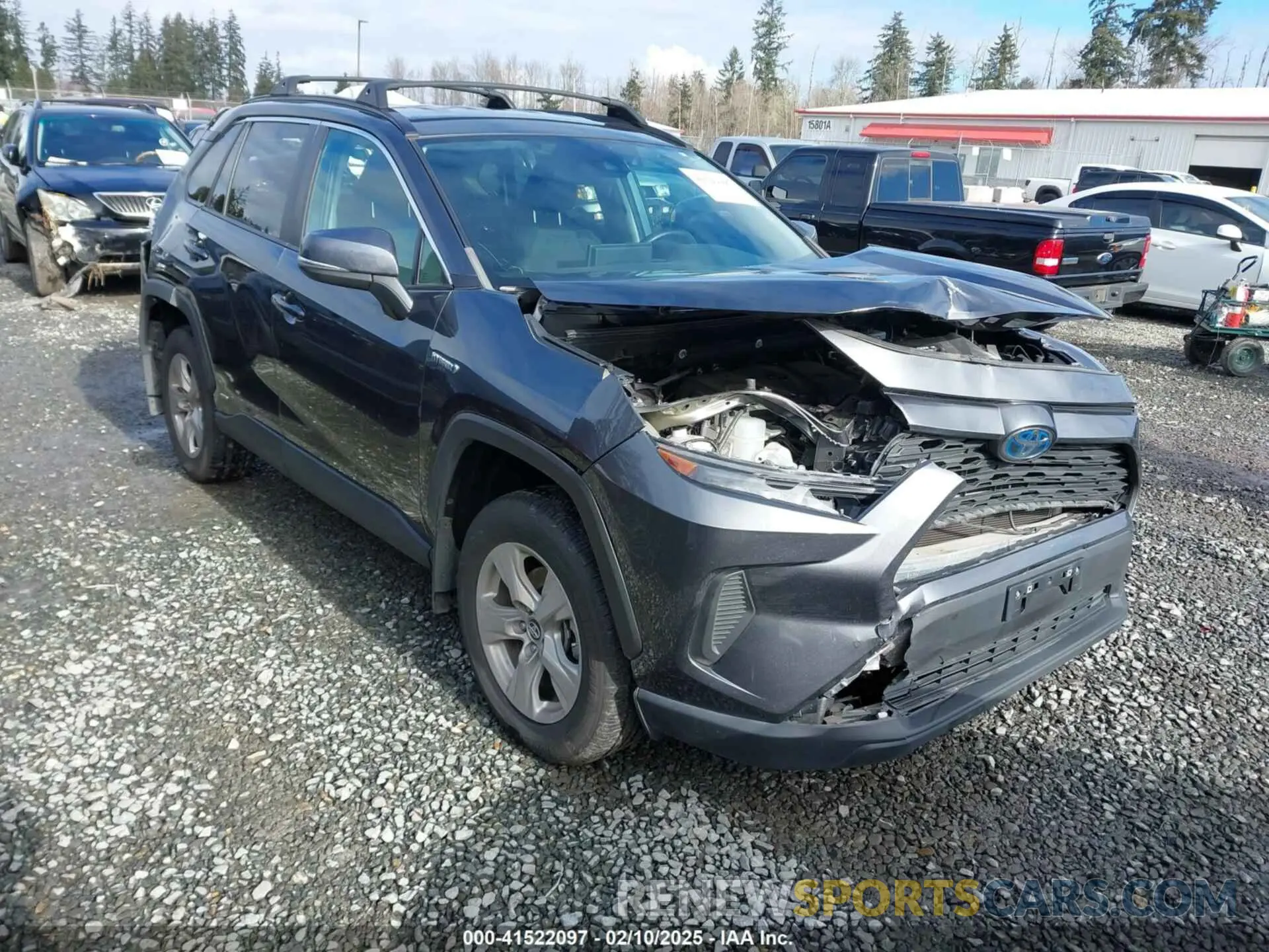 1 fotografías del automóvil dañado 4T3M6RFV7MU011263 TOYOTA RAV4 HYBRID 2021