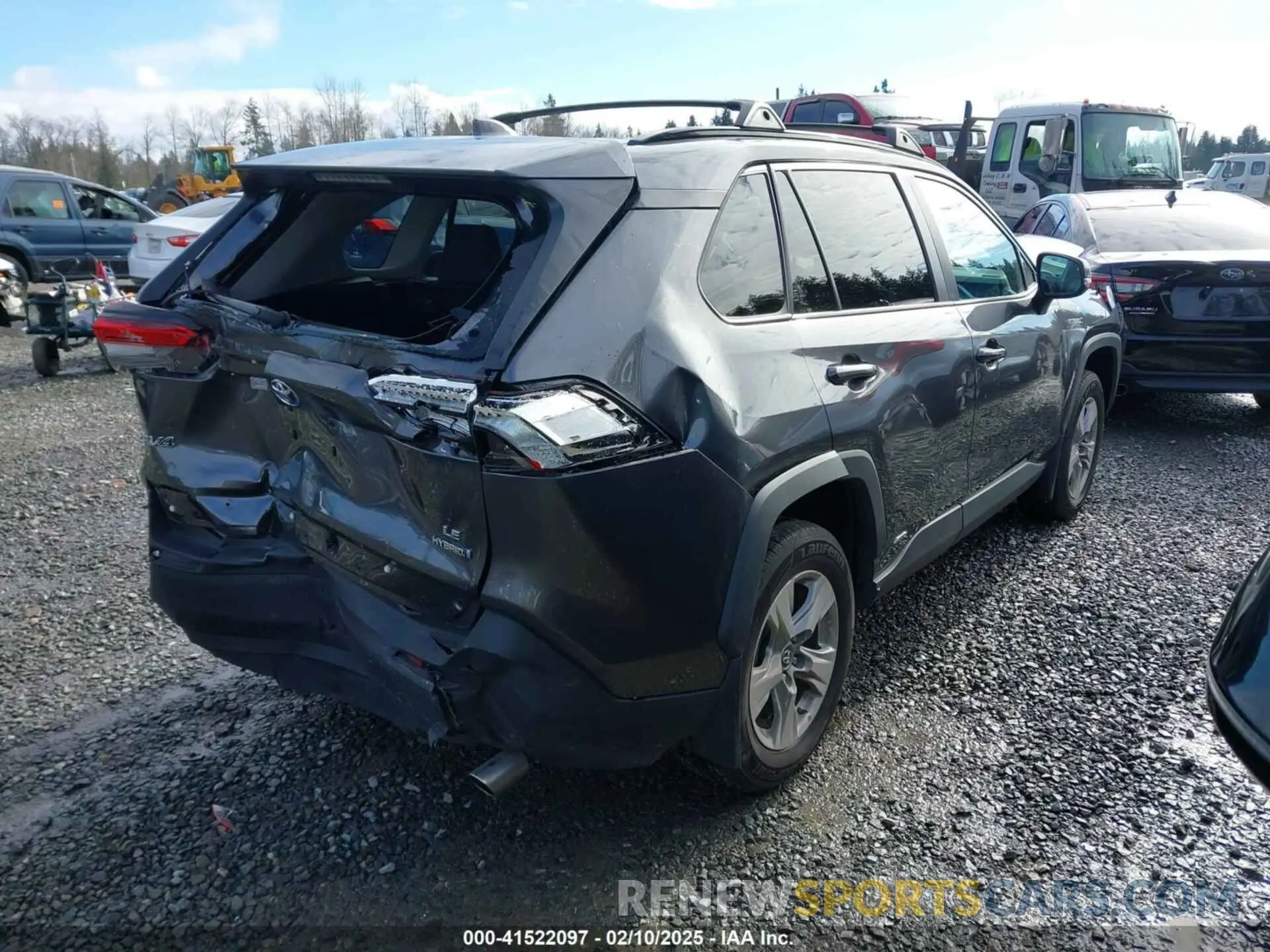 4 fotografías del automóvil dañado 4T3M6RFV7MU011263 TOYOTA RAV4 HYBRID 2021