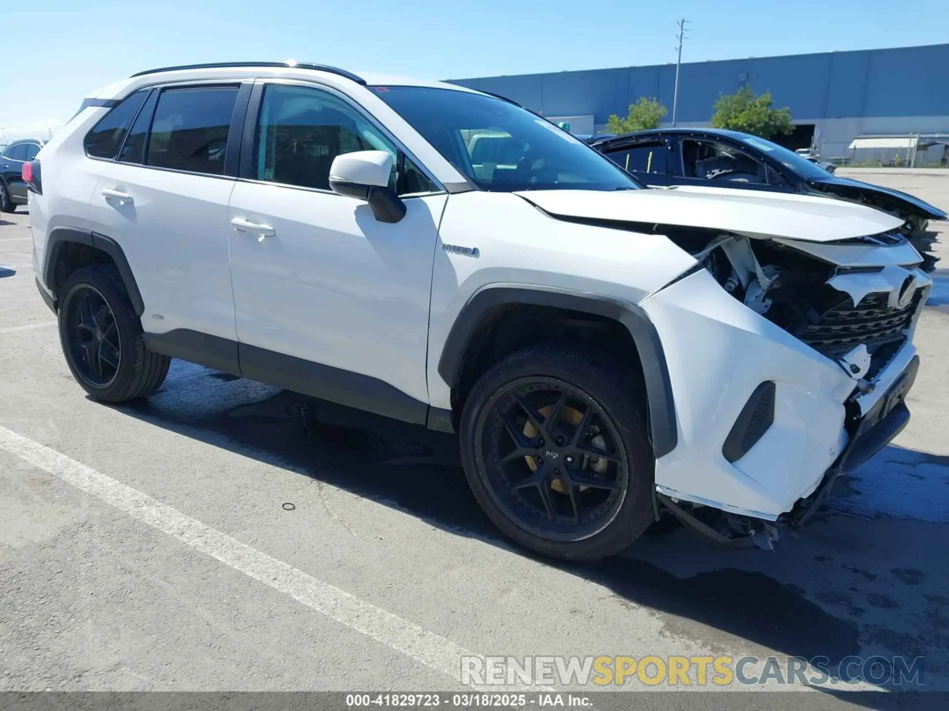 1 fotografías del automóvil dañado 4T3M6RFV7MU027172 TOYOTA RAV4 HYBRID 2021