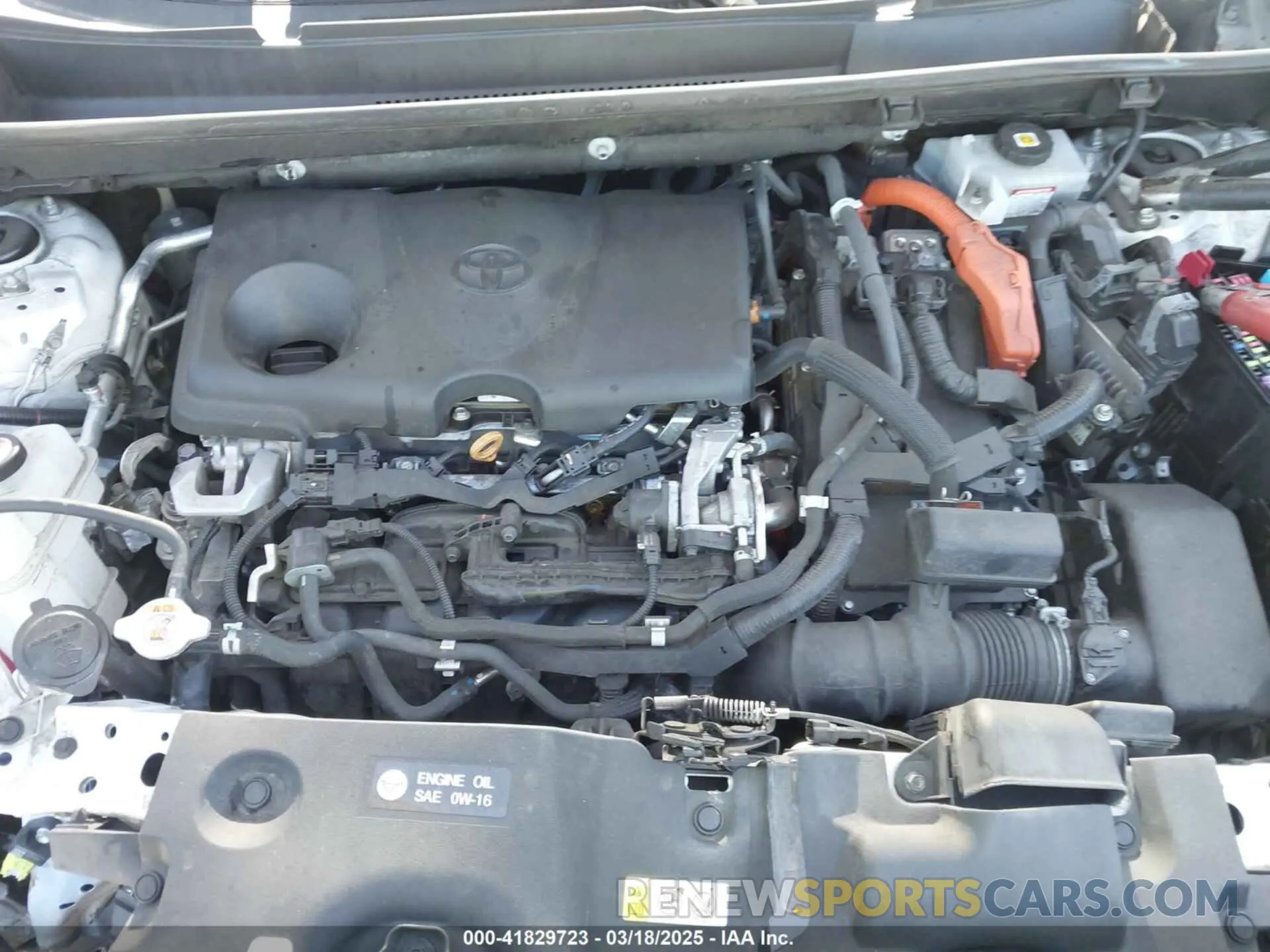 10 fotografías del automóvil dañado 4T3M6RFV7MU027172 TOYOTA RAV4 HYBRID 2021