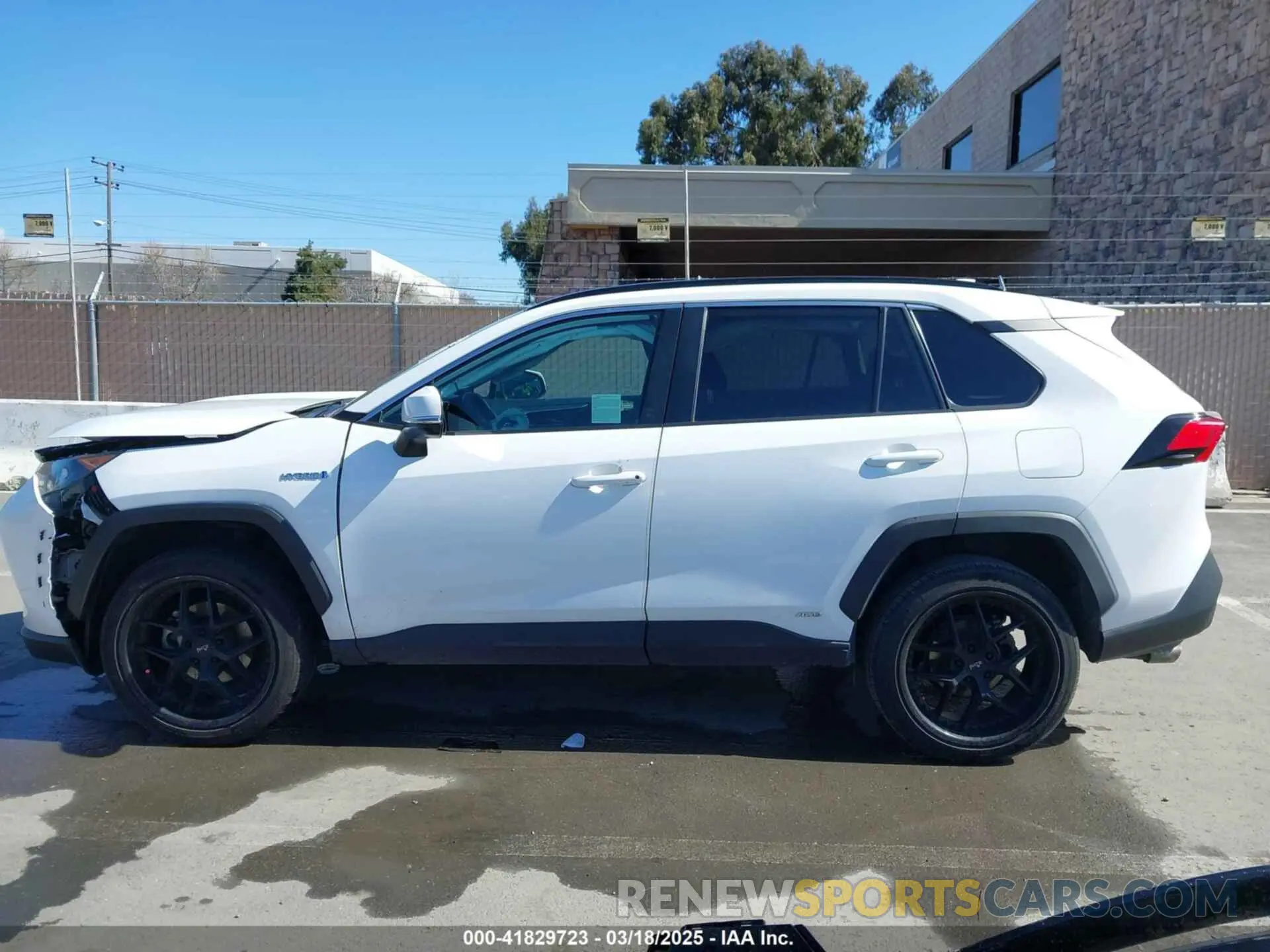 15 fotografías del automóvil dañado 4T3M6RFV7MU027172 TOYOTA RAV4 HYBRID 2021
