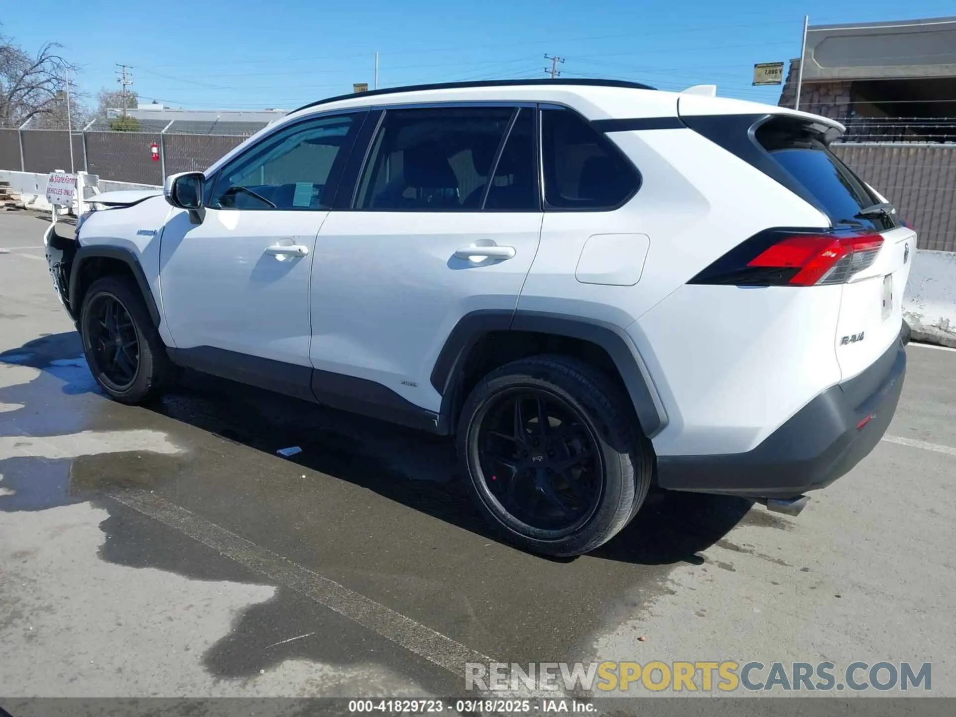 3 fotografías del automóvil dañado 4T3M6RFV7MU027172 TOYOTA RAV4 HYBRID 2021