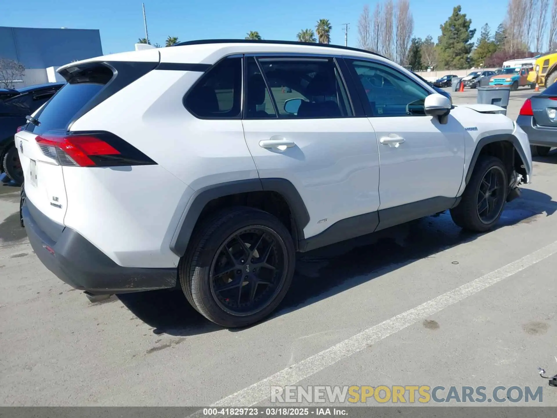 4 fotografías del automóvil dañado 4T3M6RFV7MU027172 TOYOTA RAV4 HYBRID 2021