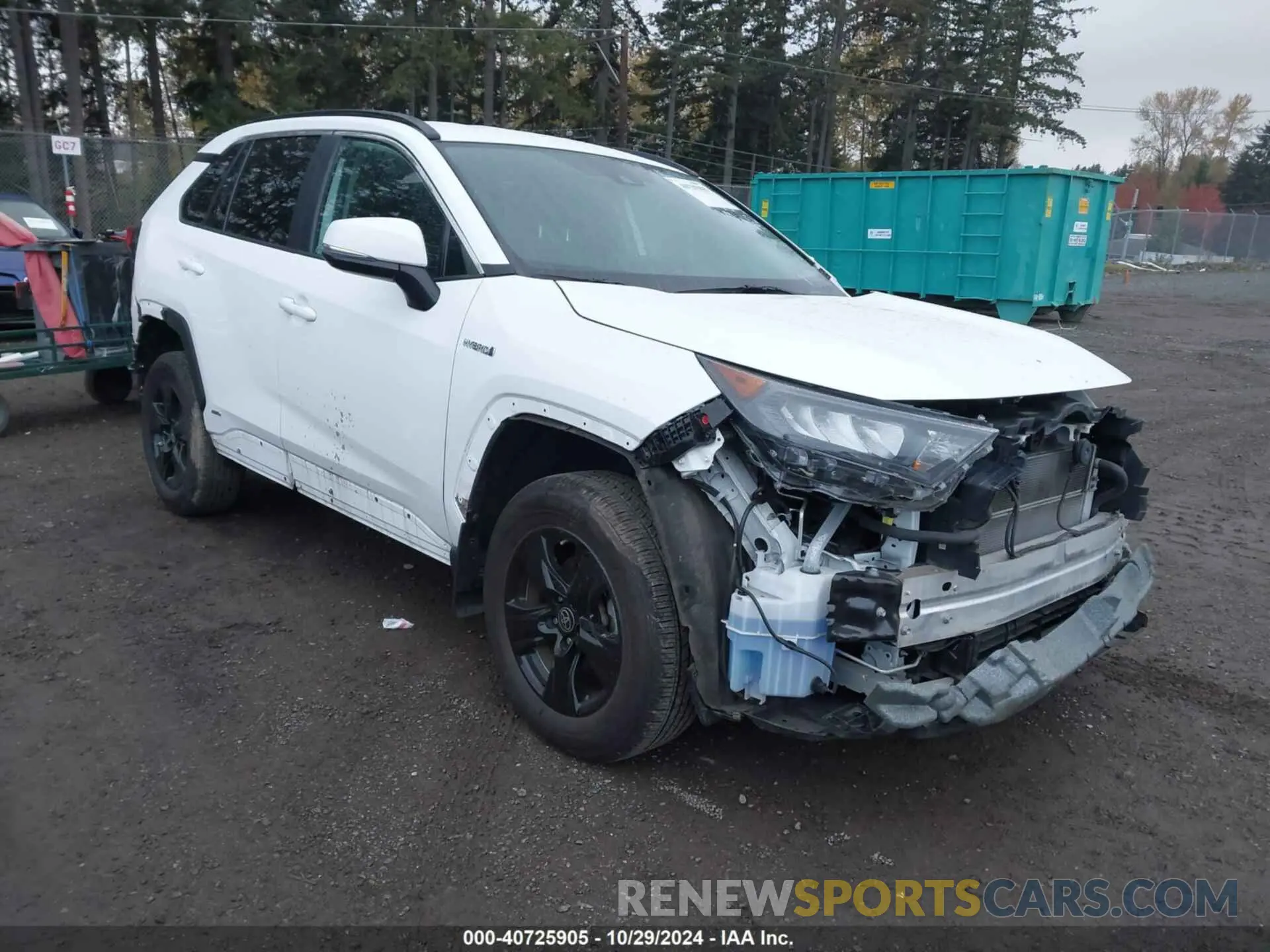 1 fotografías del automóvil dañado 4T3MWRFV3MU017772 TOYOTA RAV4 HYBRID 2021
