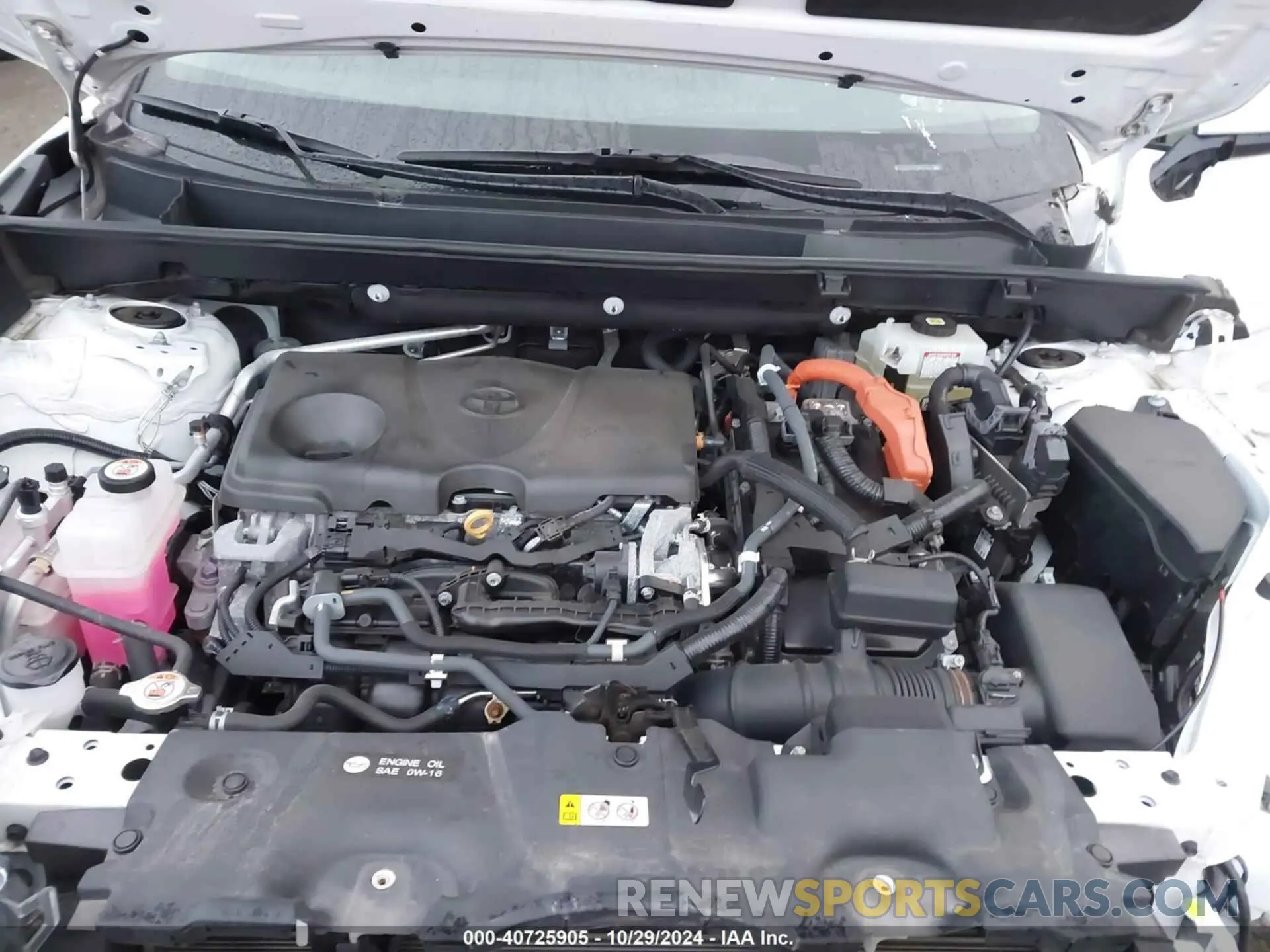 10 fotografías del automóvil dañado 4T3MWRFV3MU017772 TOYOTA RAV4 HYBRID 2021