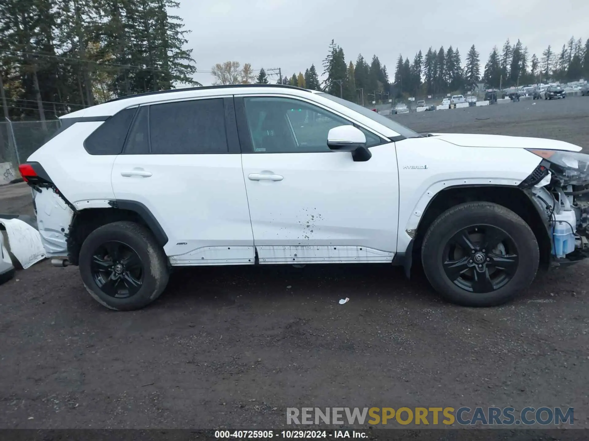 14 fotografías del automóvil dañado 4T3MWRFV3MU017772 TOYOTA RAV4 HYBRID 2021