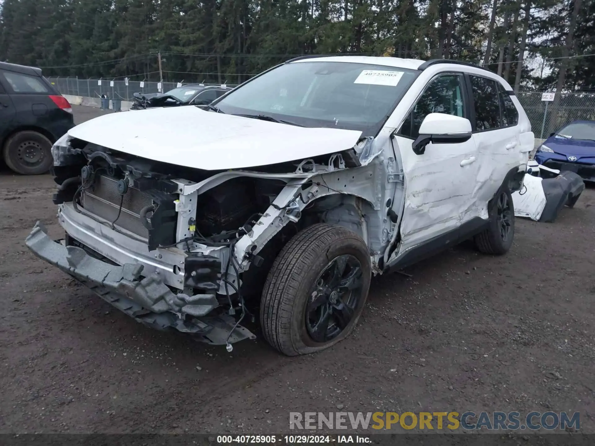 2 fotografías del automóvil dañado 4T3MWRFV3MU017772 TOYOTA RAV4 HYBRID 2021