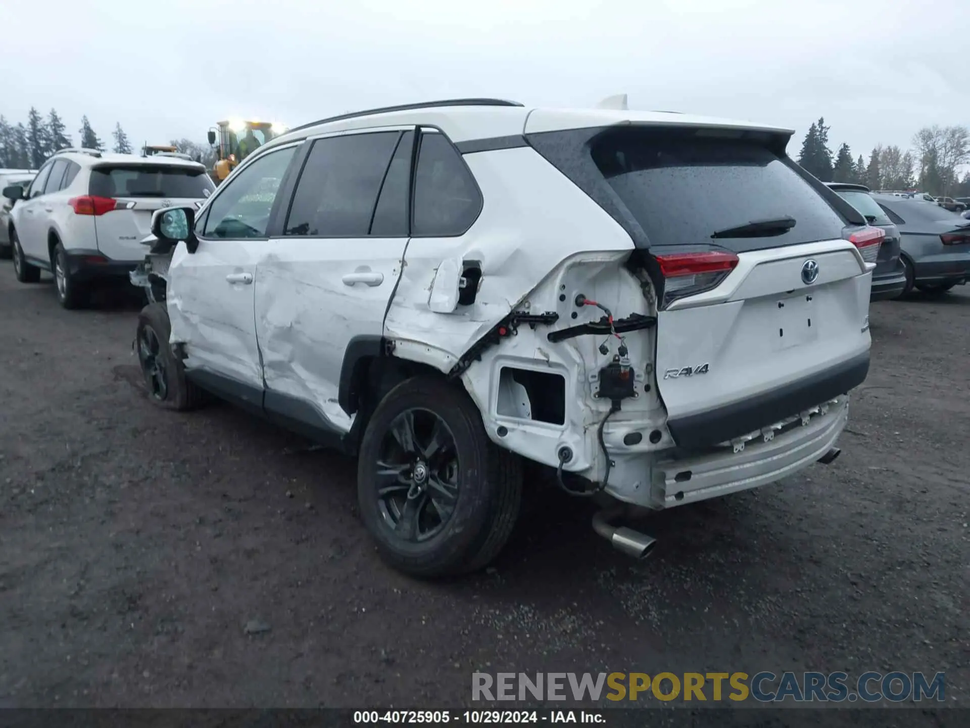 3 fotografías del automóvil dañado 4T3MWRFV3MU017772 TOYOTA RAV4 HYBRID 2021