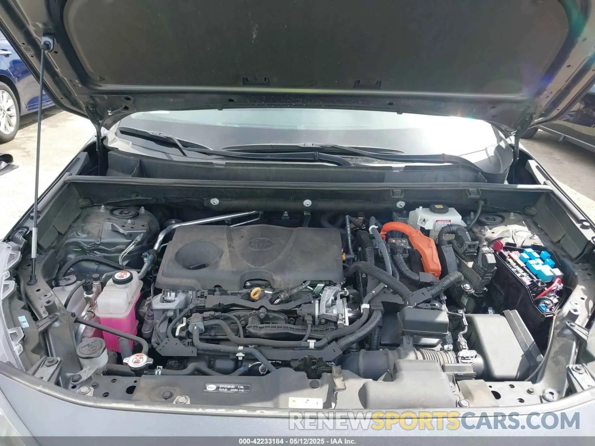 10 fotografías del automóvil dañado 4T3MWRFV3MU048813 TOYOTA RAV4 HYBRID 2021